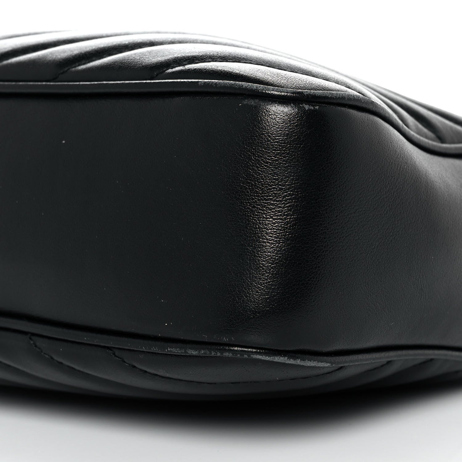 Saint Laurent Calfskin Matelasse Monogram Lou Camera Bag Black 9 of 9