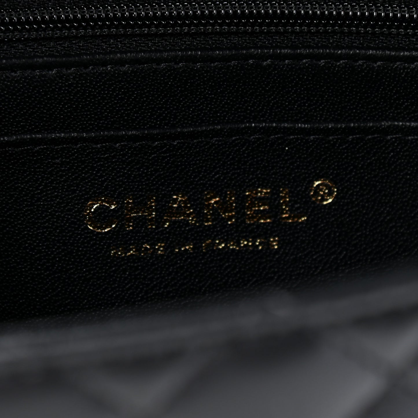 Lambskin Quilted Mini Top Handle Rectangular Flap Black