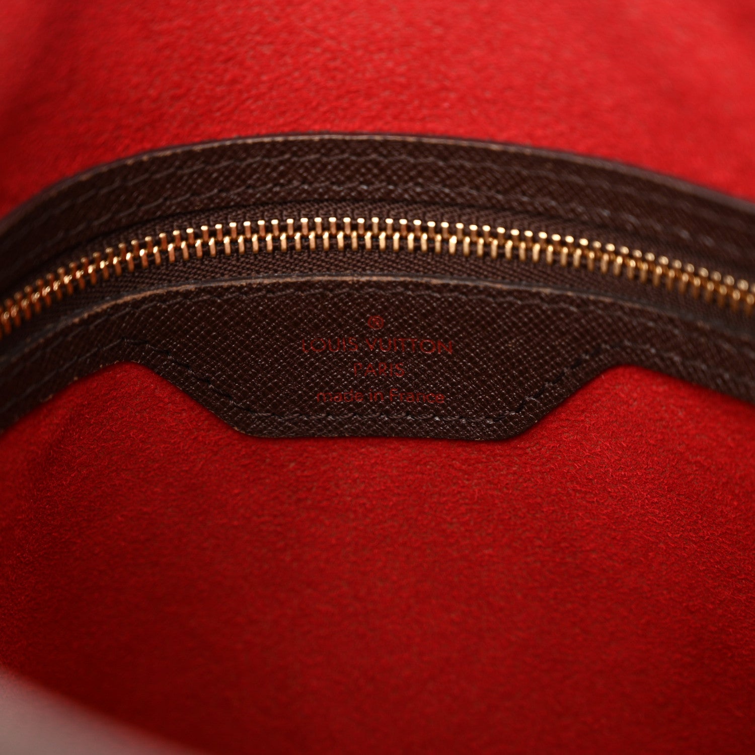 Louis Vuitton Damier Ebene Marais Bucket 23 6 of 12