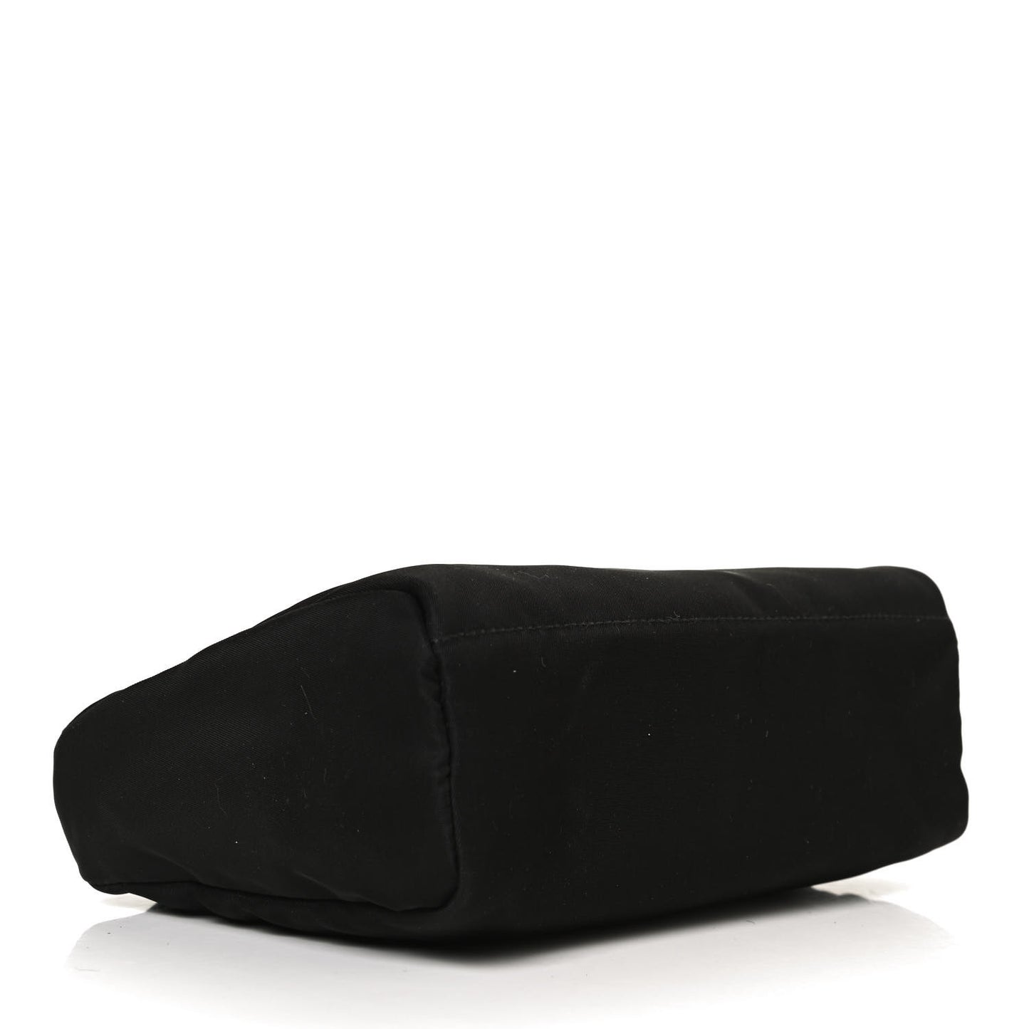 Nylon Tessuto Cosmetic Pouch Black