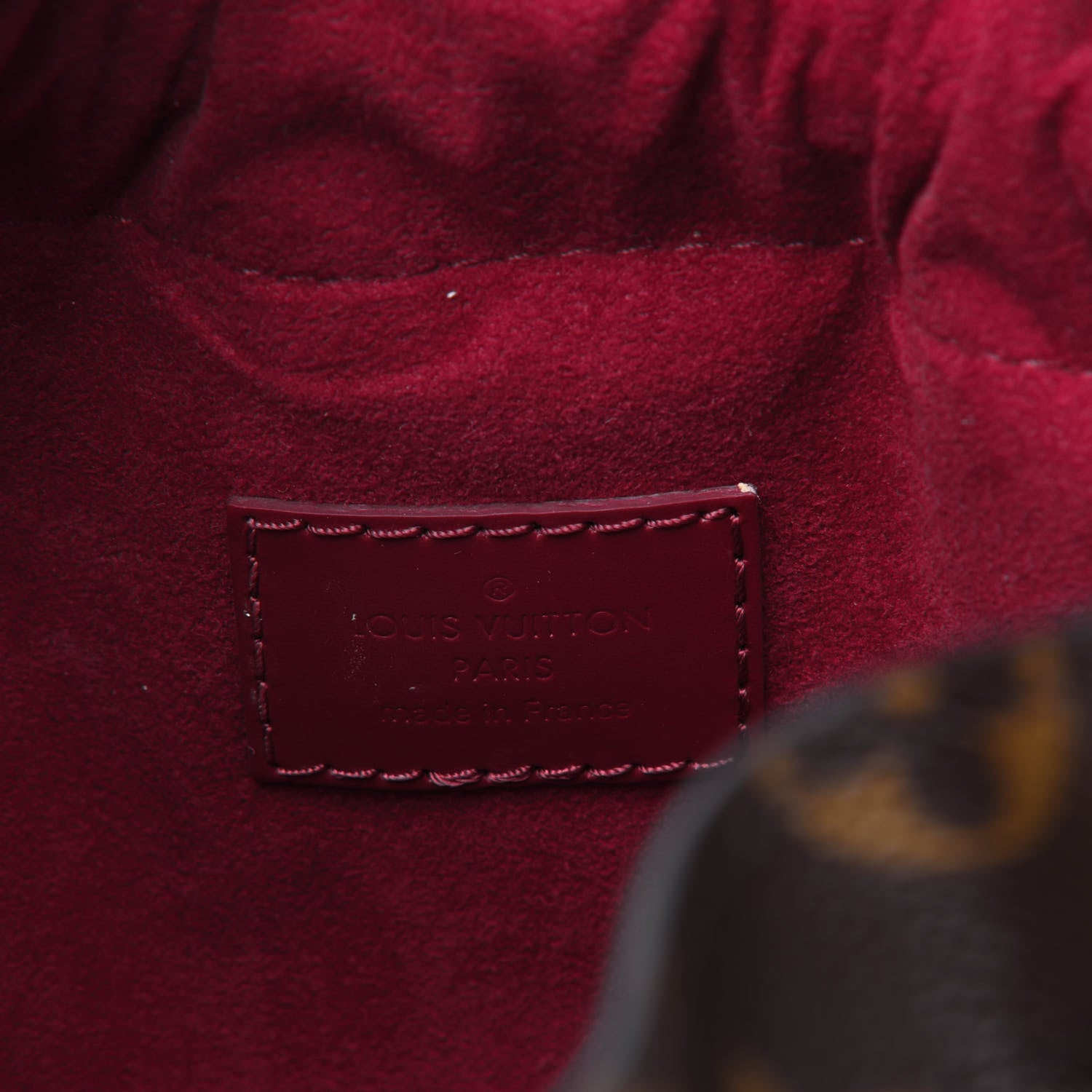 Louis Vuitton Monogram Pouch Noe Fuchsia 6 of 9