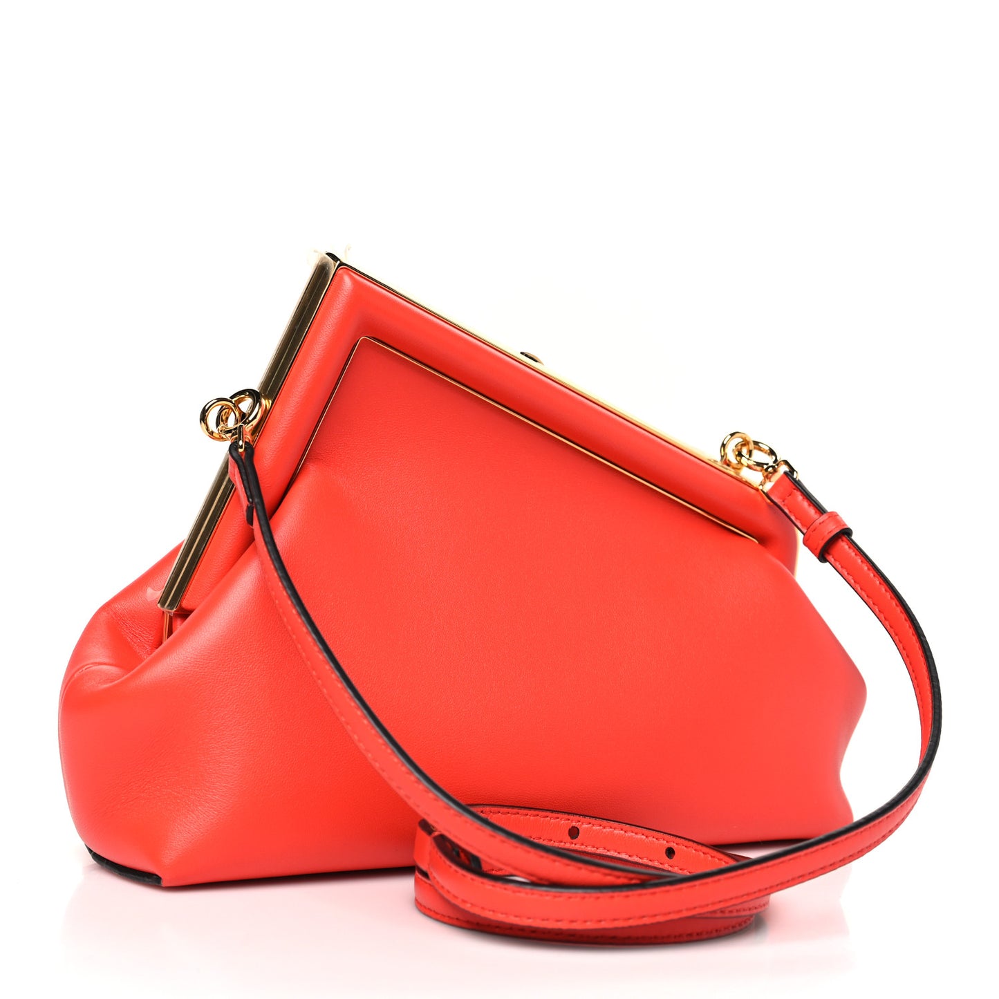 Shiny Nappa Small Fendi First Tulipano