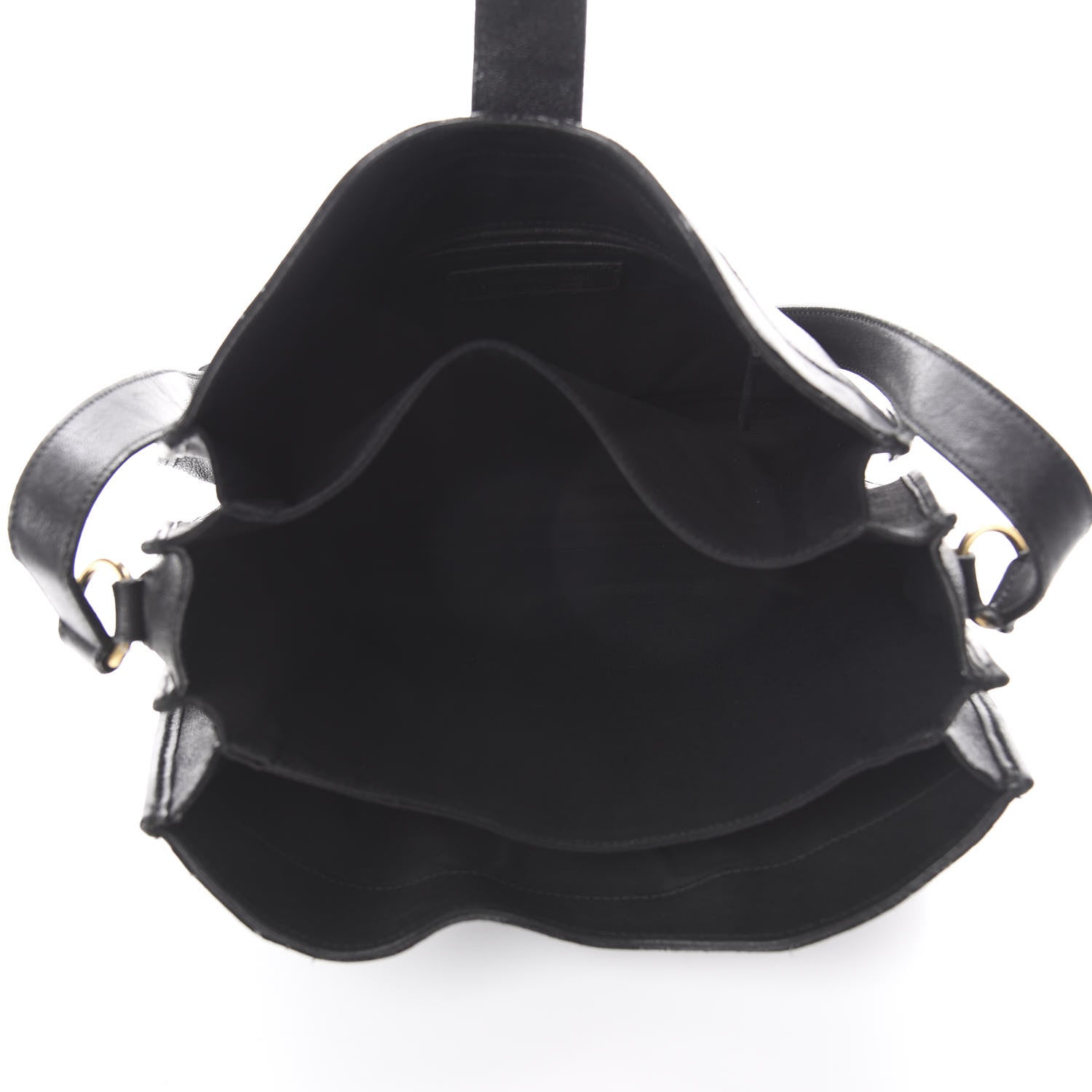 Saint Laurent Sheepskin Medium Chyc Shoulder Bag Black 4 of 8