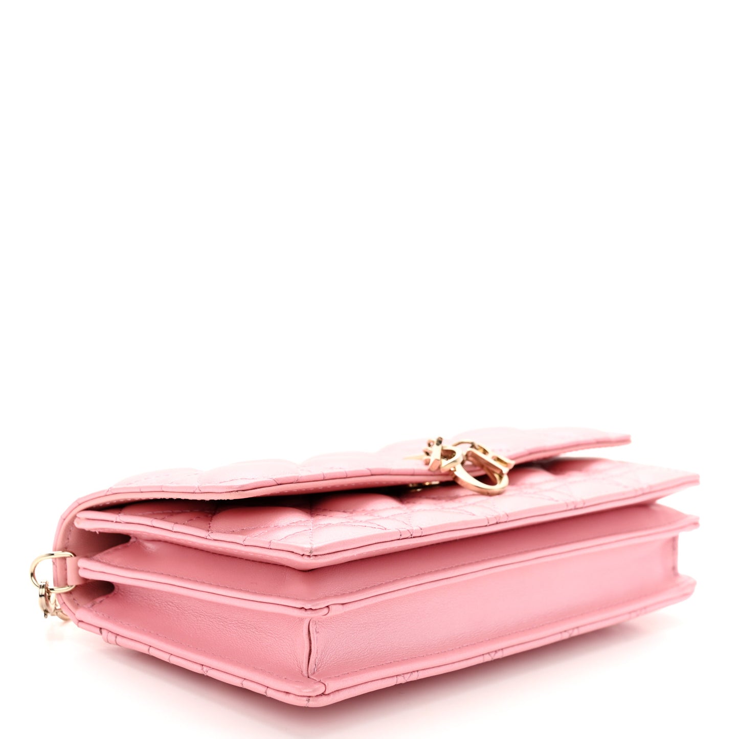 Lambskin Cannage Mini My Dior Top Handle Clutch