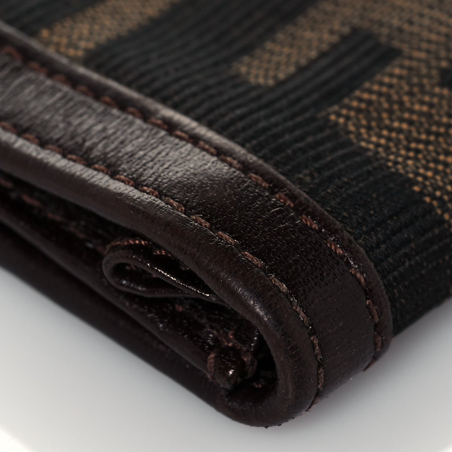 Fendi Zucca Continental Wallet Tobacco 11 of 17