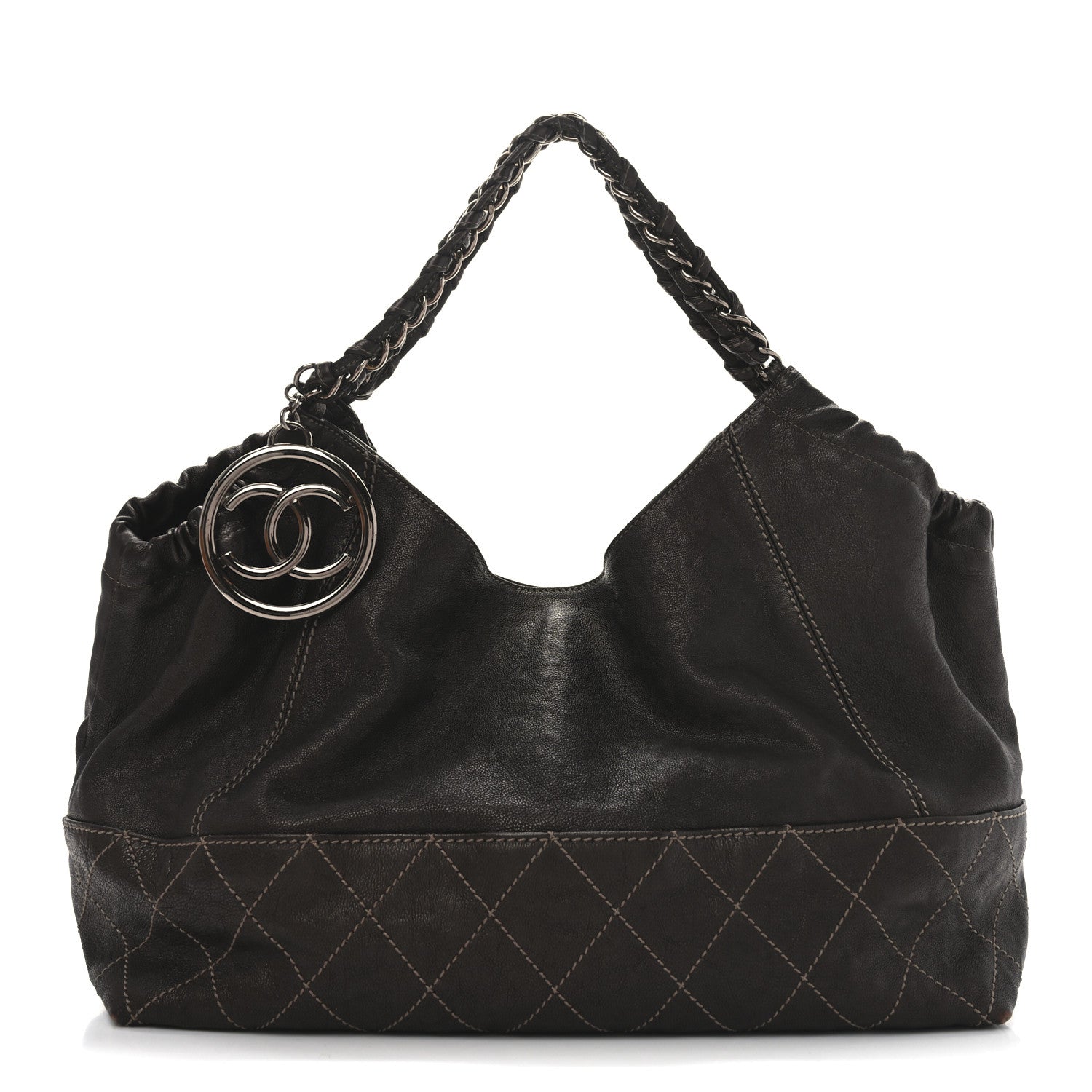 Calfskin Baby Coco Cabas Black
