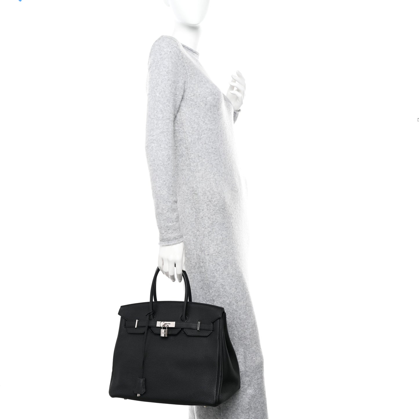 Togo Birkin 35 Black