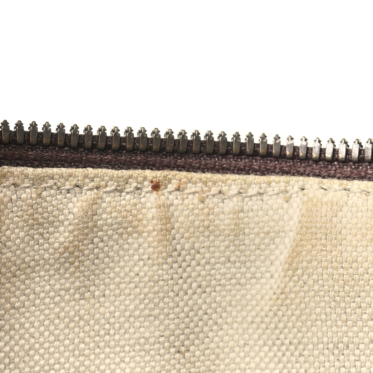 GG Supreme Monogram Web Small Ophidia Half Moon Hobo Brown