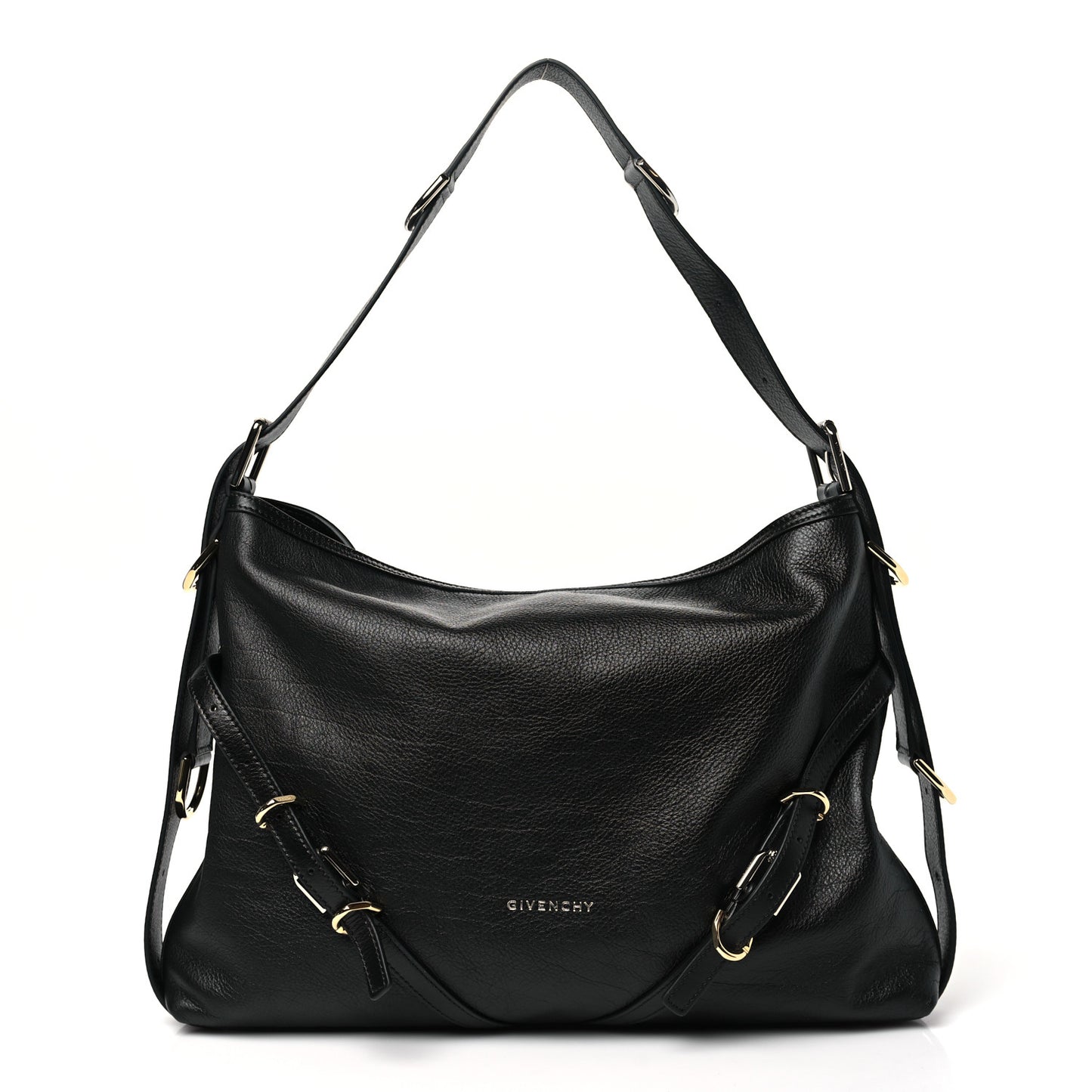Calfskin Medium Voyou Bag Black