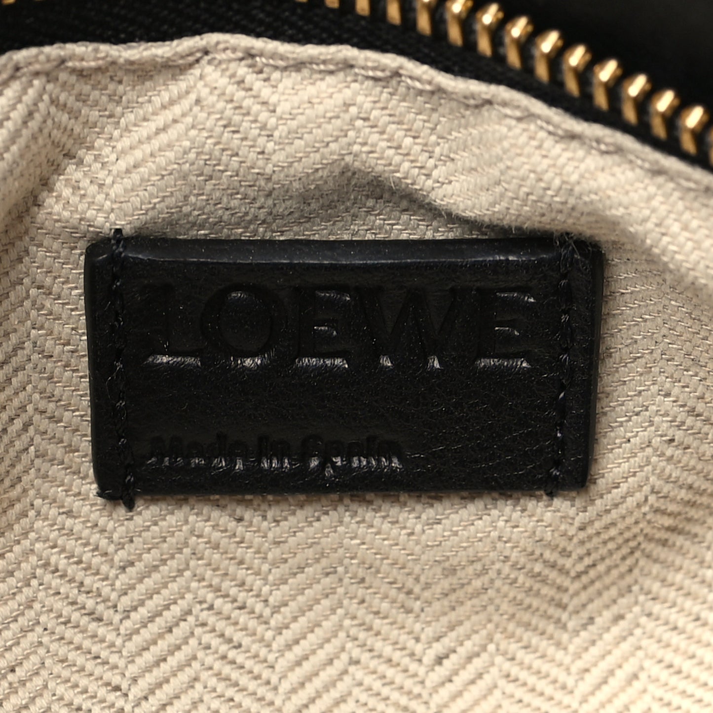 Calfskin Small Puzzle Bag Amber Light Oat