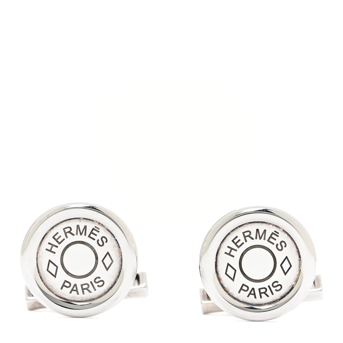 Sterling Silver Clou de Selle Cufflinks