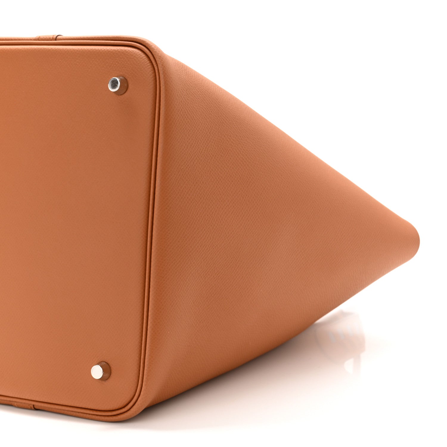 Hermes Epsom Tressage De Cuir Picotin Lock 22 MM Gold Bleu Du Nord Rouge H 10 of 10