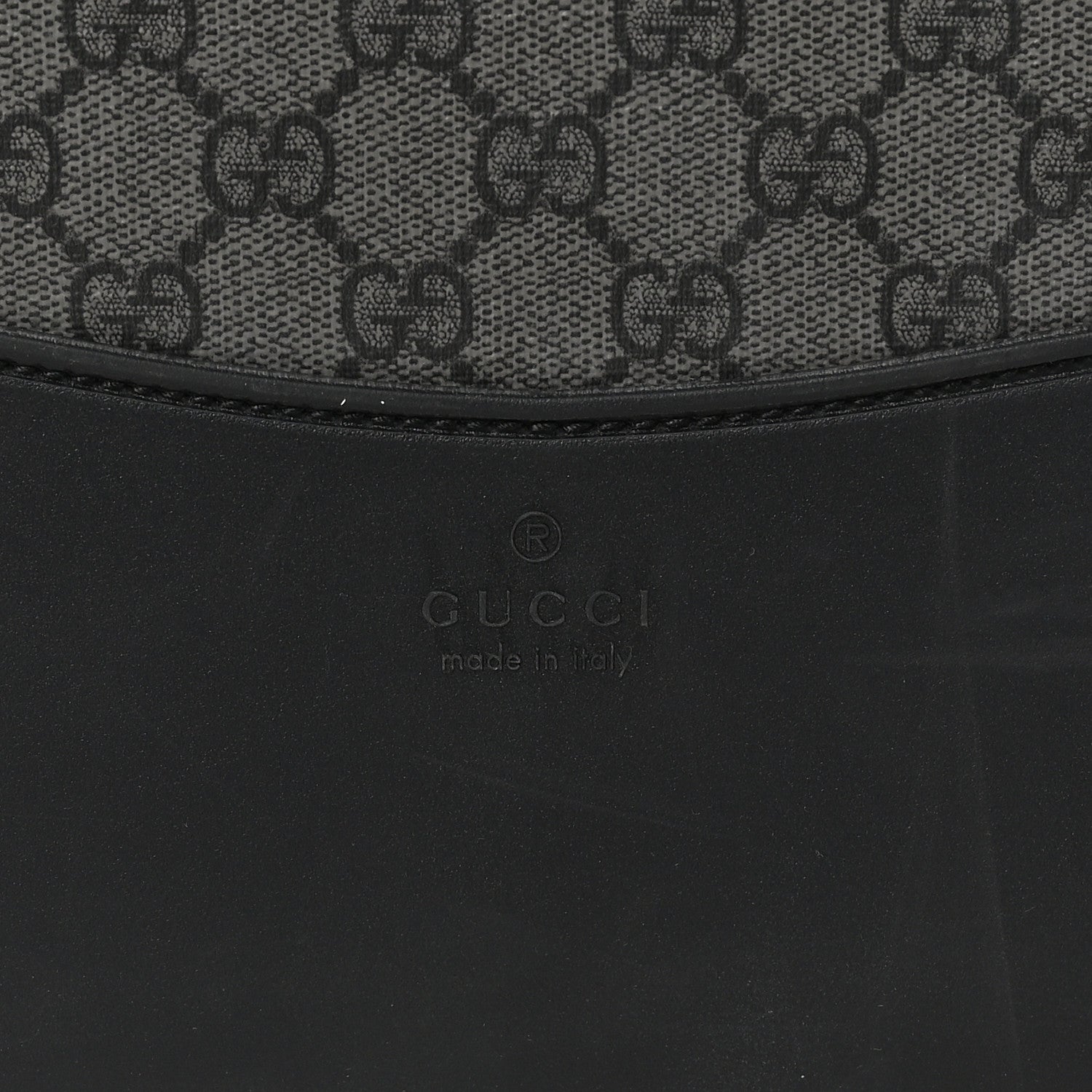 Gucci GG Supreme Monogram Web Medium Savoy Trolley  Black 5 of 9
