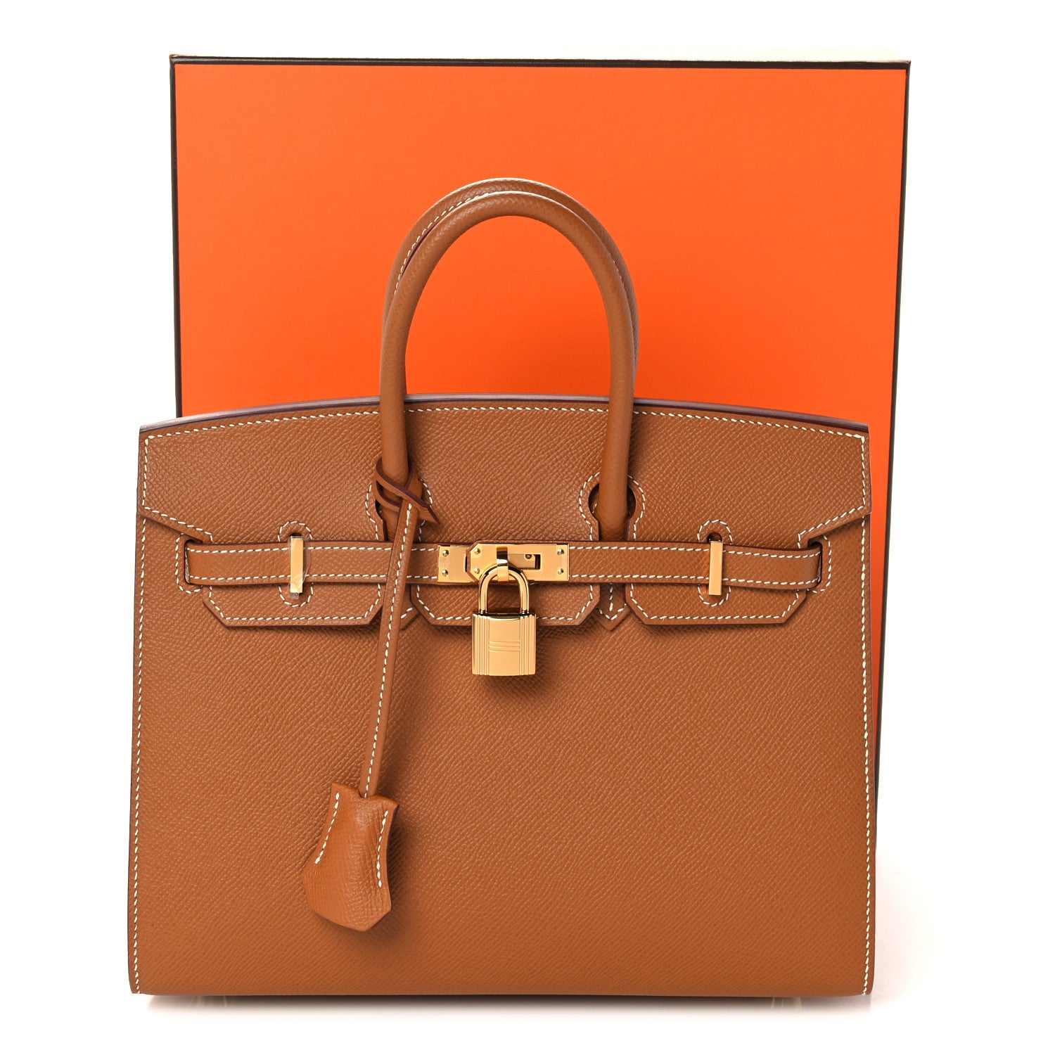 Hermes Epsom Birkin Sellier 25 Gold 34 of 34