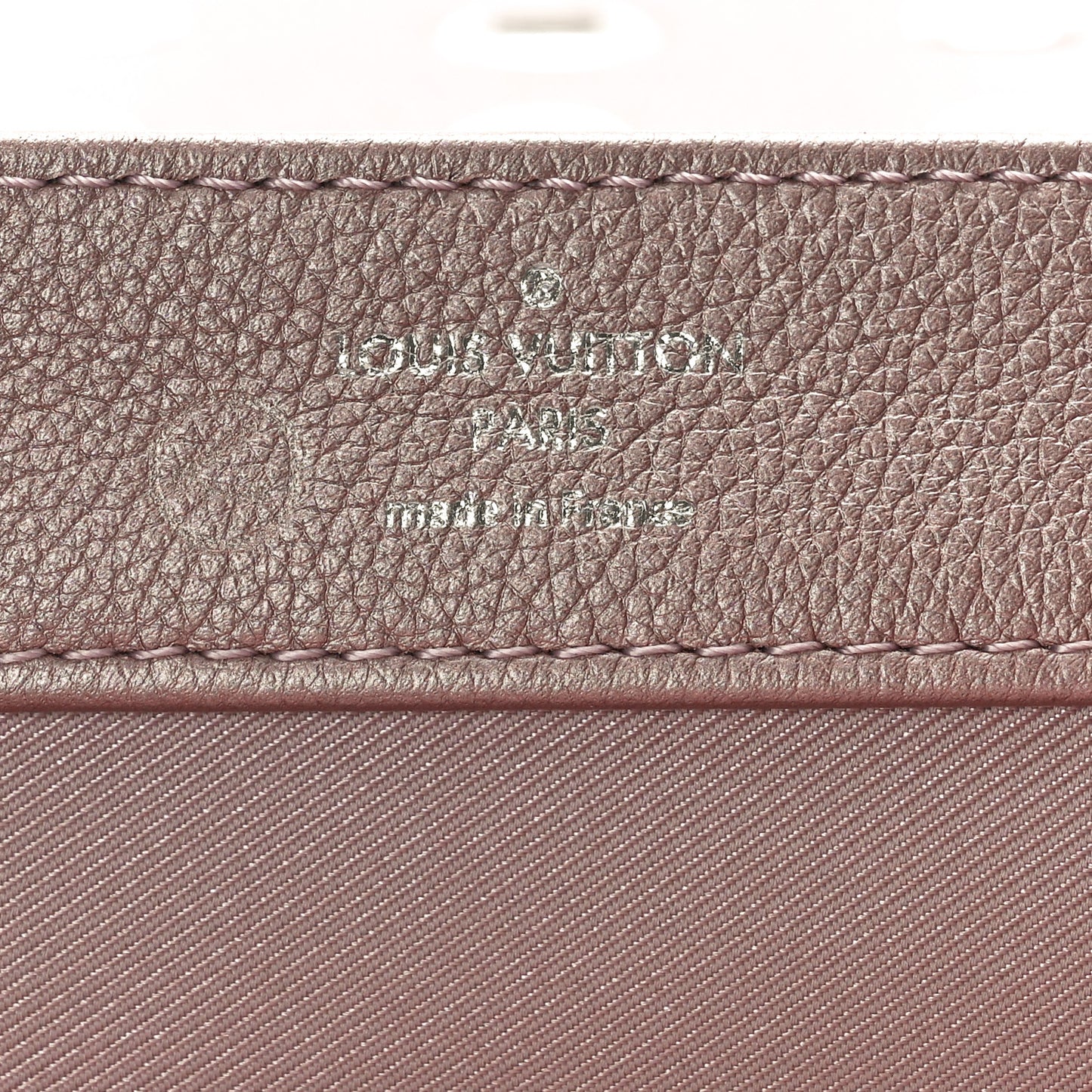 Soft Calfskin Eyelet Lockme II Chain Bag BB Rose Gold