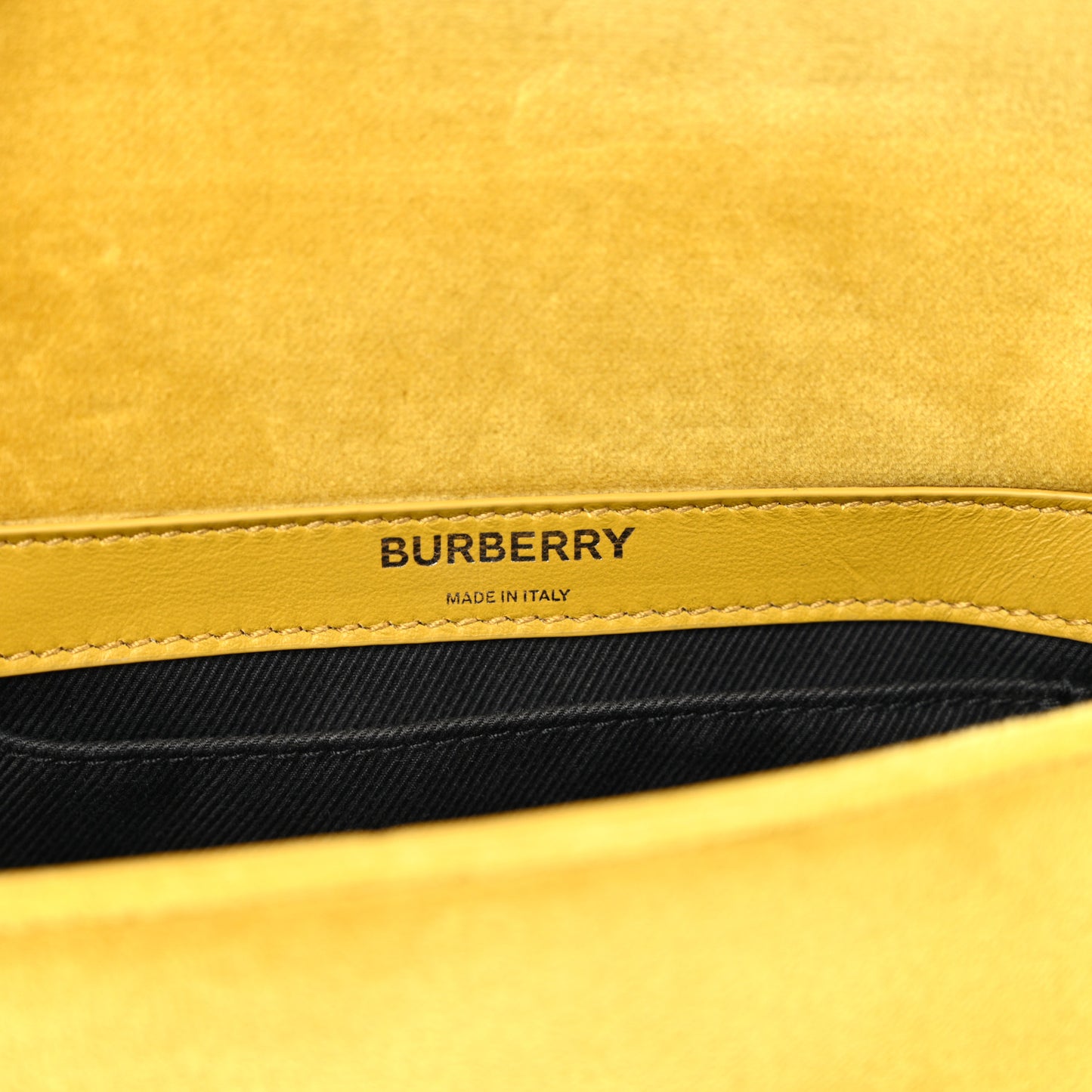 Velvet Quilted Mini Lola Bag Yellow