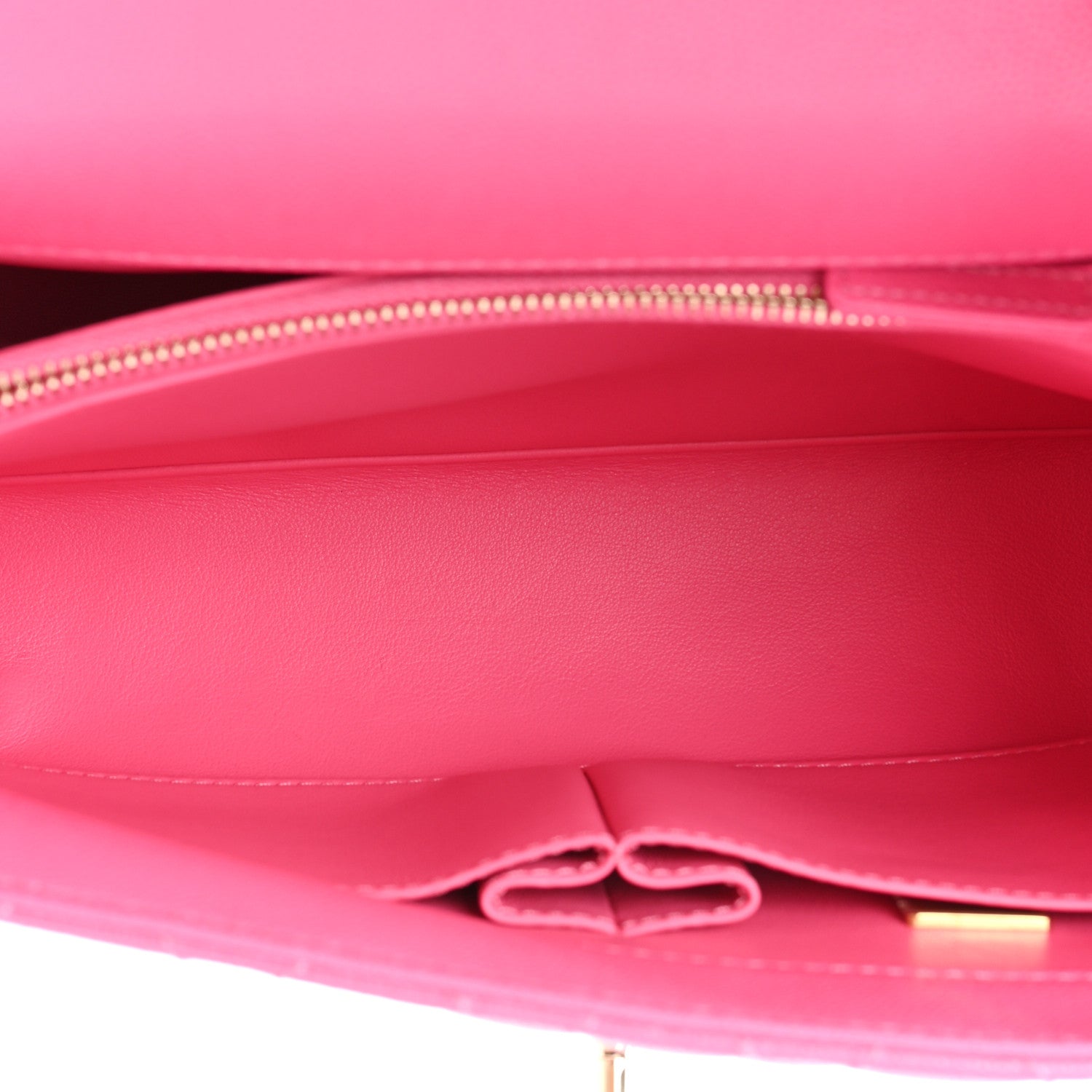 Chanel Caviar Quilted Small Coco Handle Flap Dark Pink 5 of 15