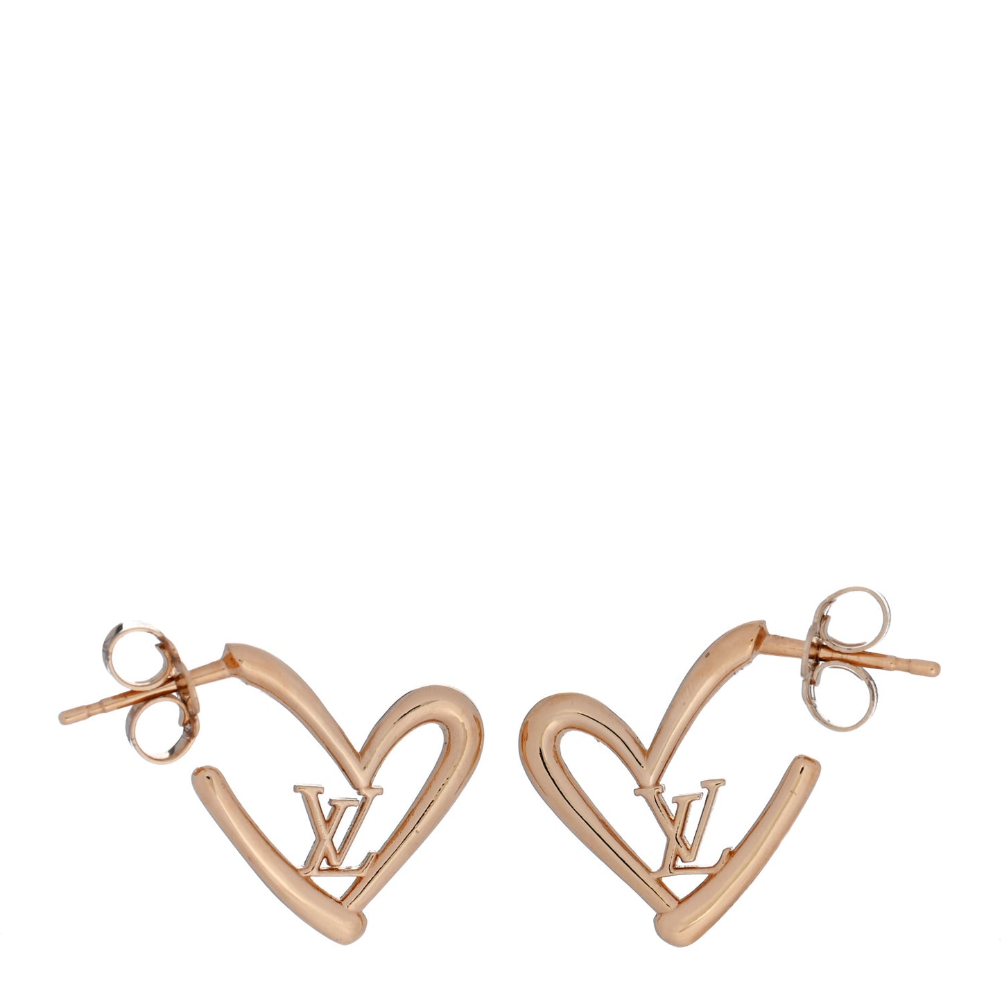 Fall In Love Heart Earrings PM Gold