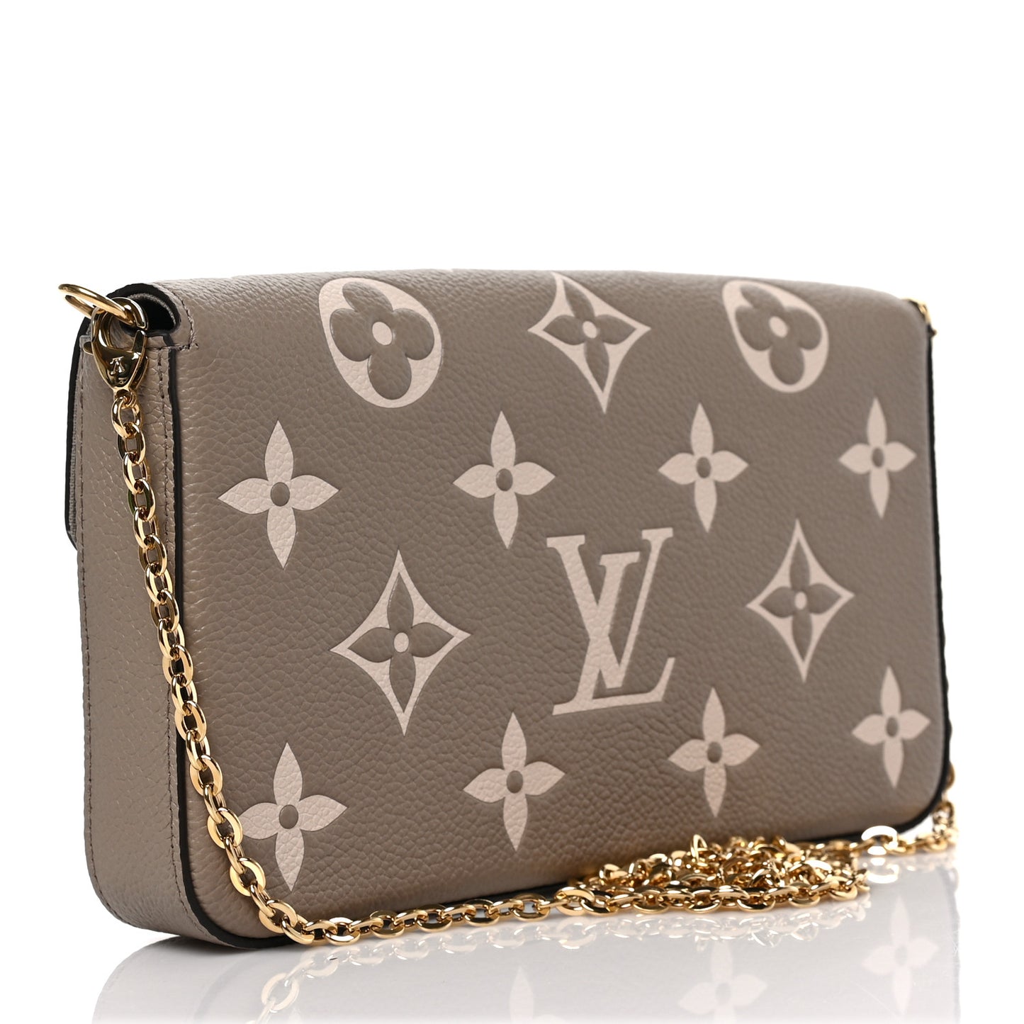 Empreinte Monogram Giant Felicie Pochette Tourterelle Creme