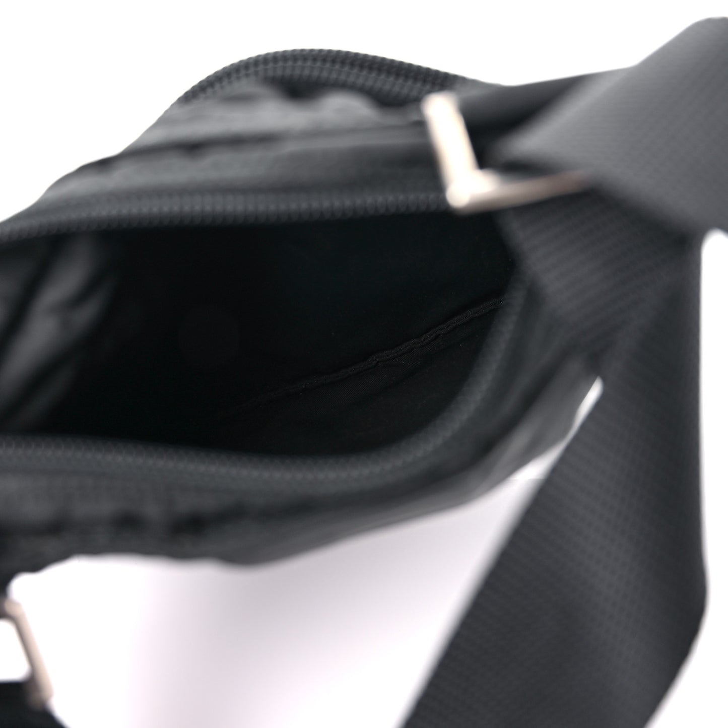 Tessuto Nylon Crossbody Bag Black