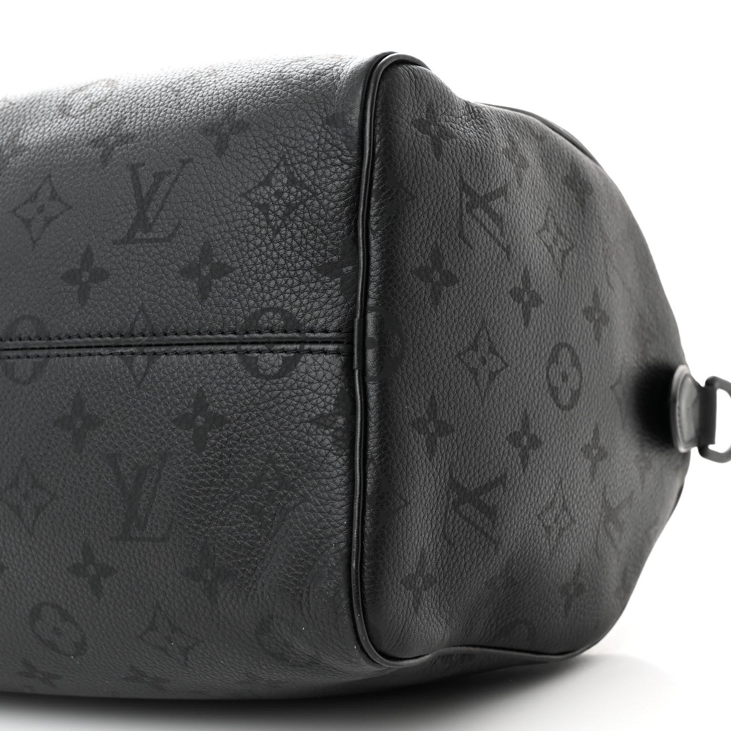 Calfskin Monogram Speedy P9 Bandouliere 30 Ultra Black