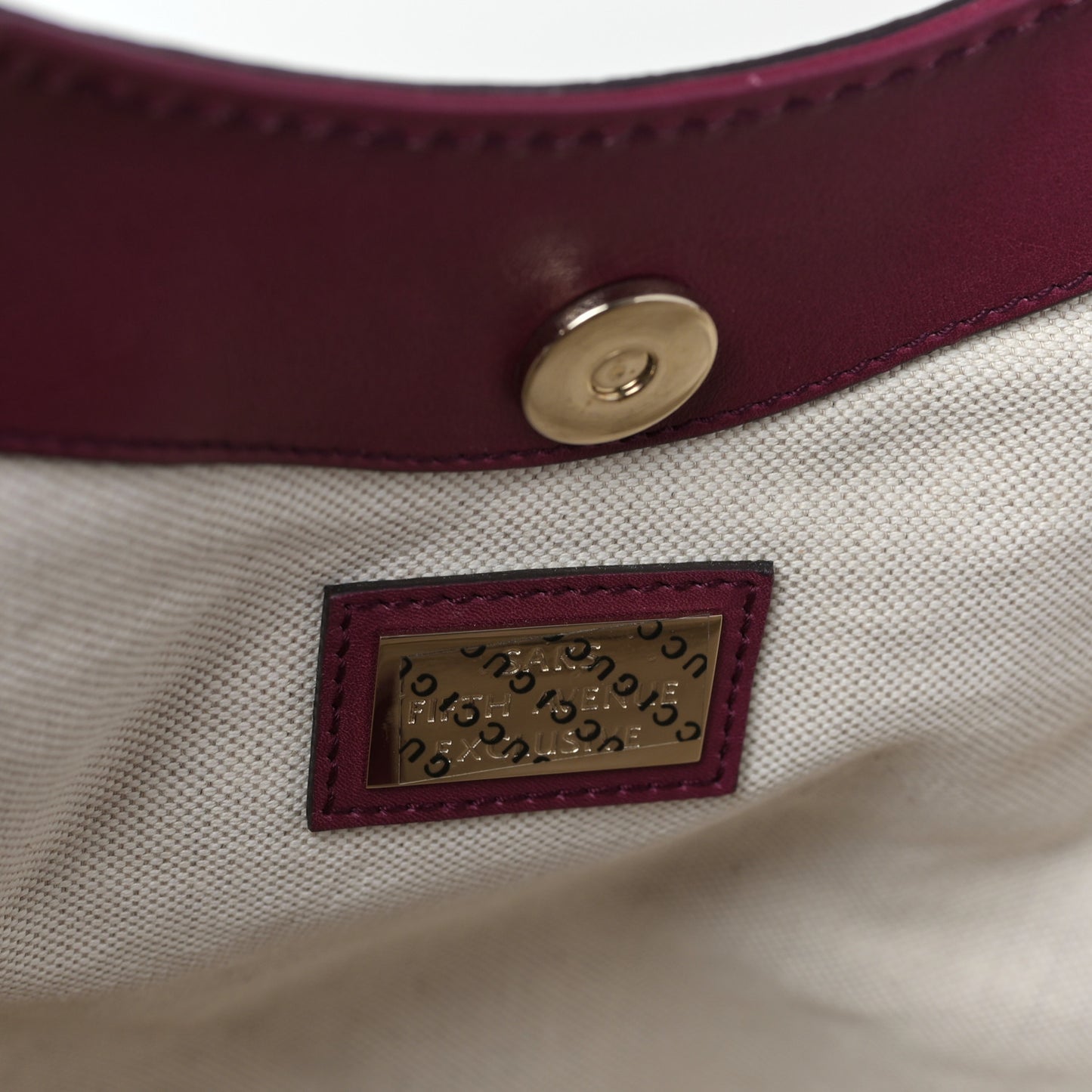 Guccissima Medium Sukey Tote Raspberry Candy