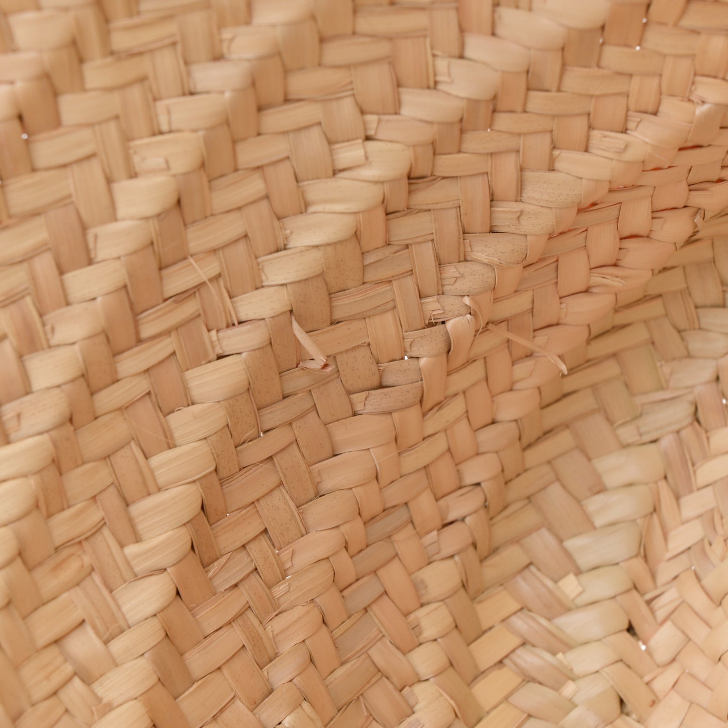 Raffia Basket Tote Bag Natural Tan