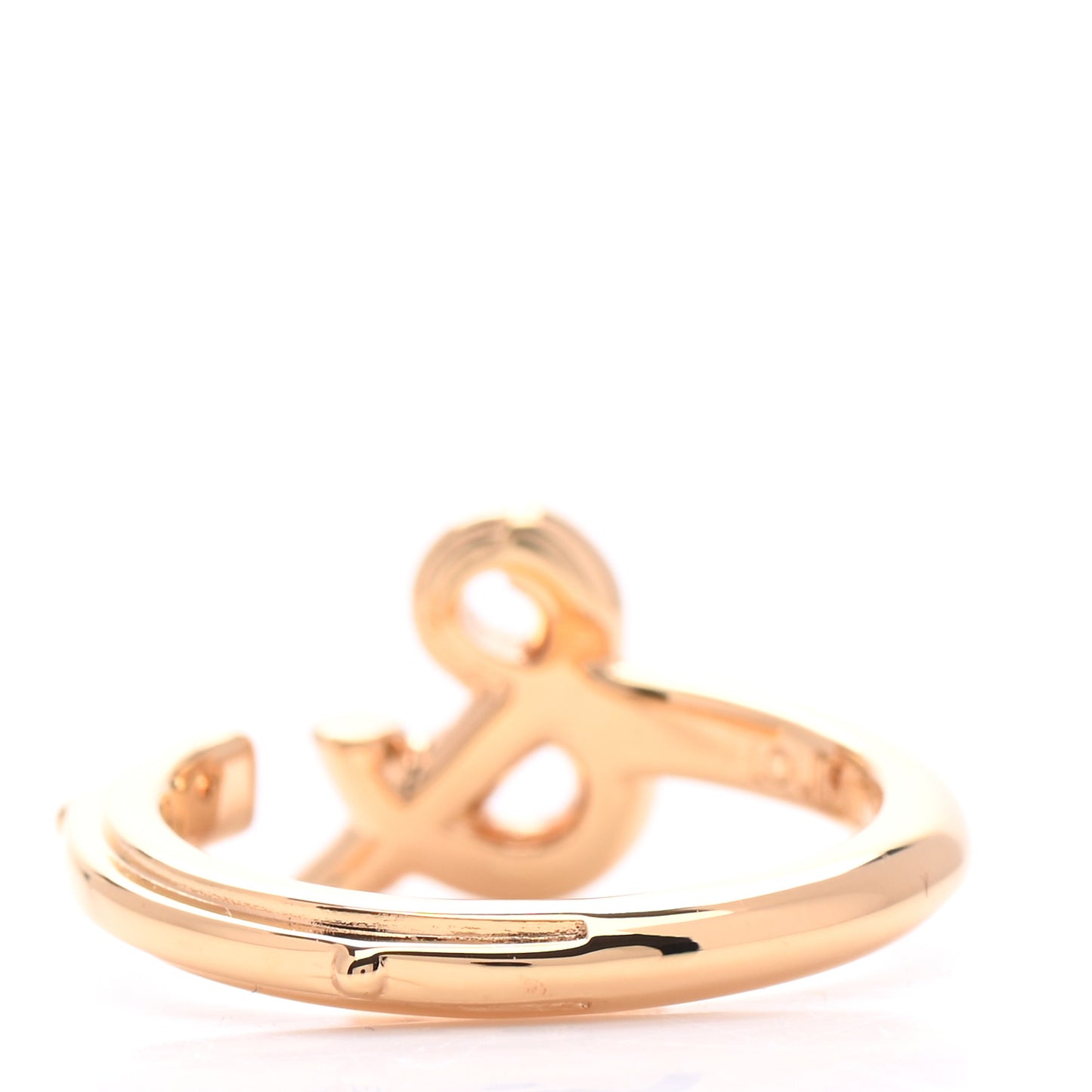 LV And Me Ampersand Ring 5.5 Gold