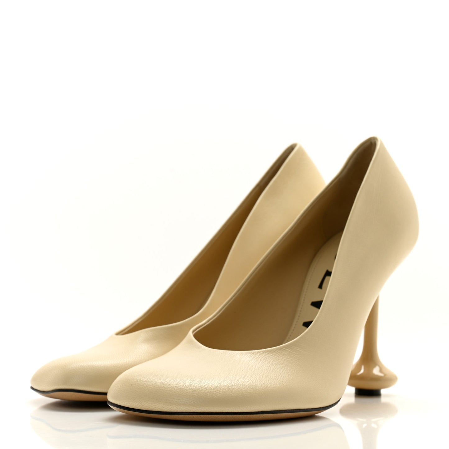 Goatskin Toy Pumps 37 Oat Milk