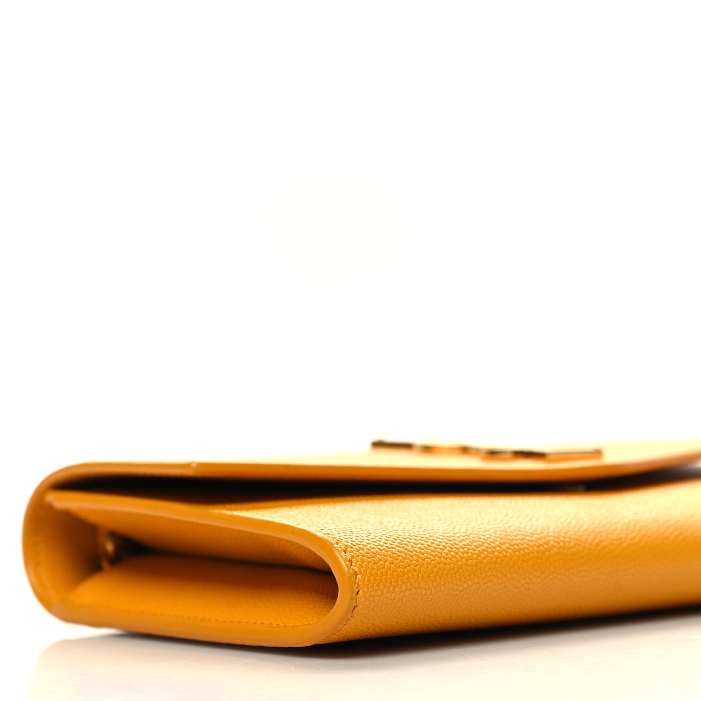 Grain De Poudre Monogram Uptown Chain Wallet Chartreuse