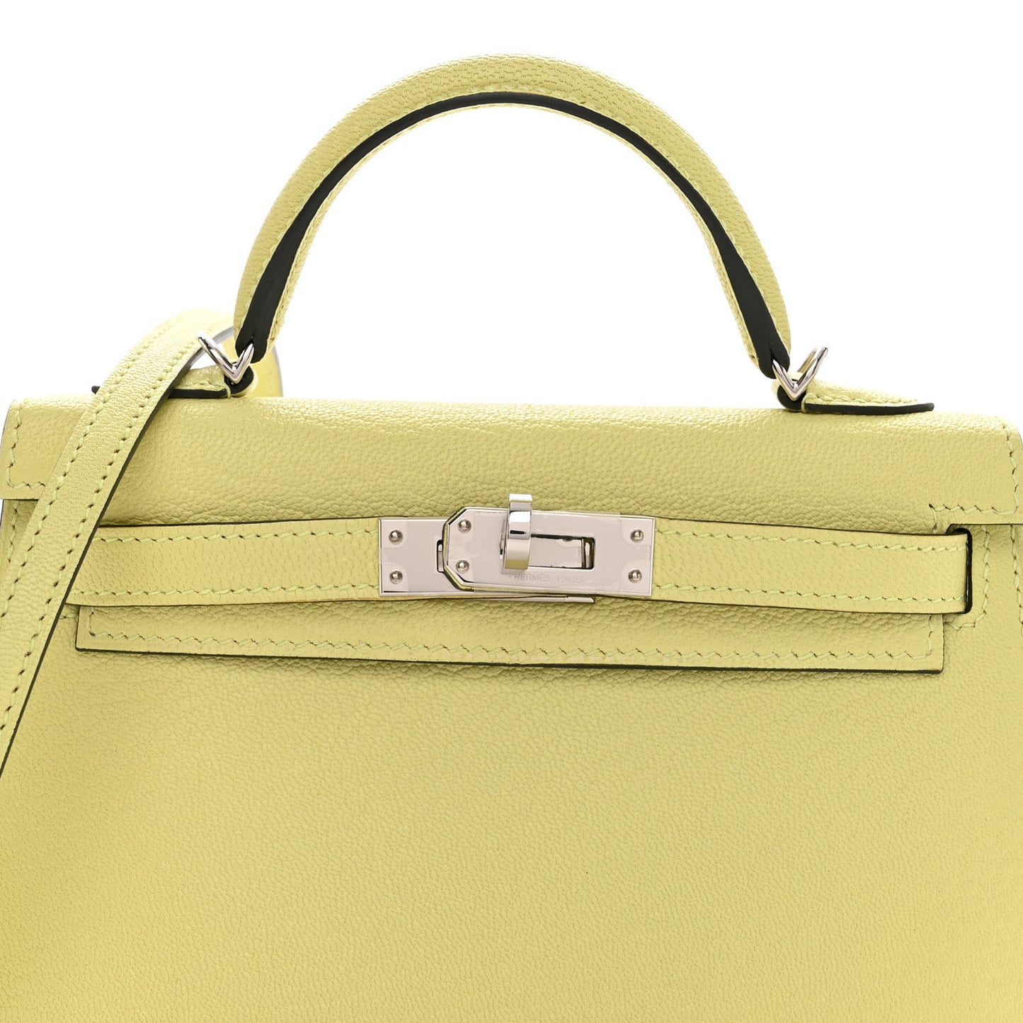 Chevre Mysore Mini Kelly Sellier 20 Jaune Bourgeon
