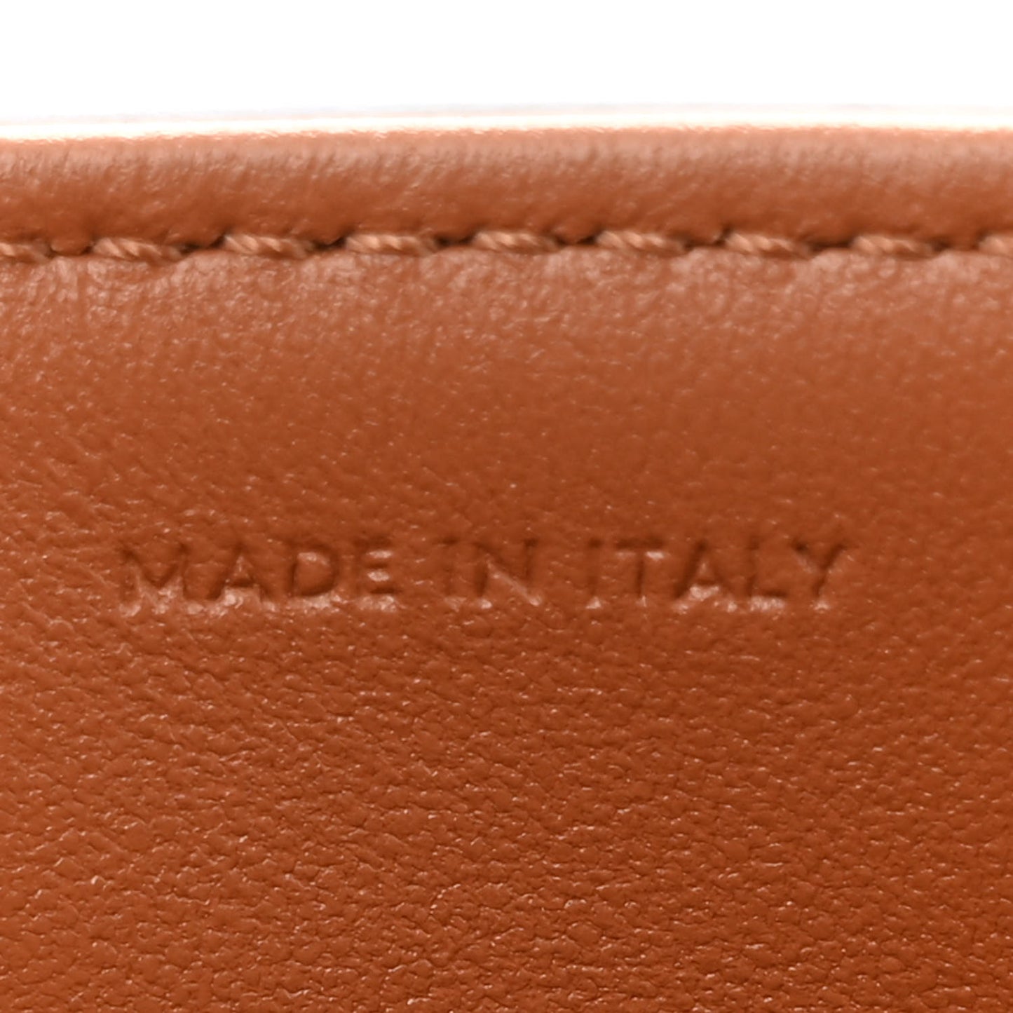 Canvas Calfskin Triomphe Medium Triomphe Bag Natural Tan