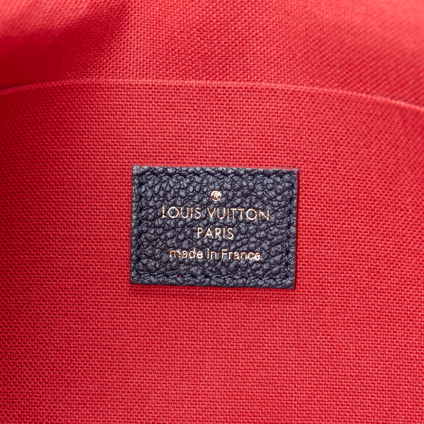 Empreinte Pochette Felicie Chain Wallet Marine Rouge