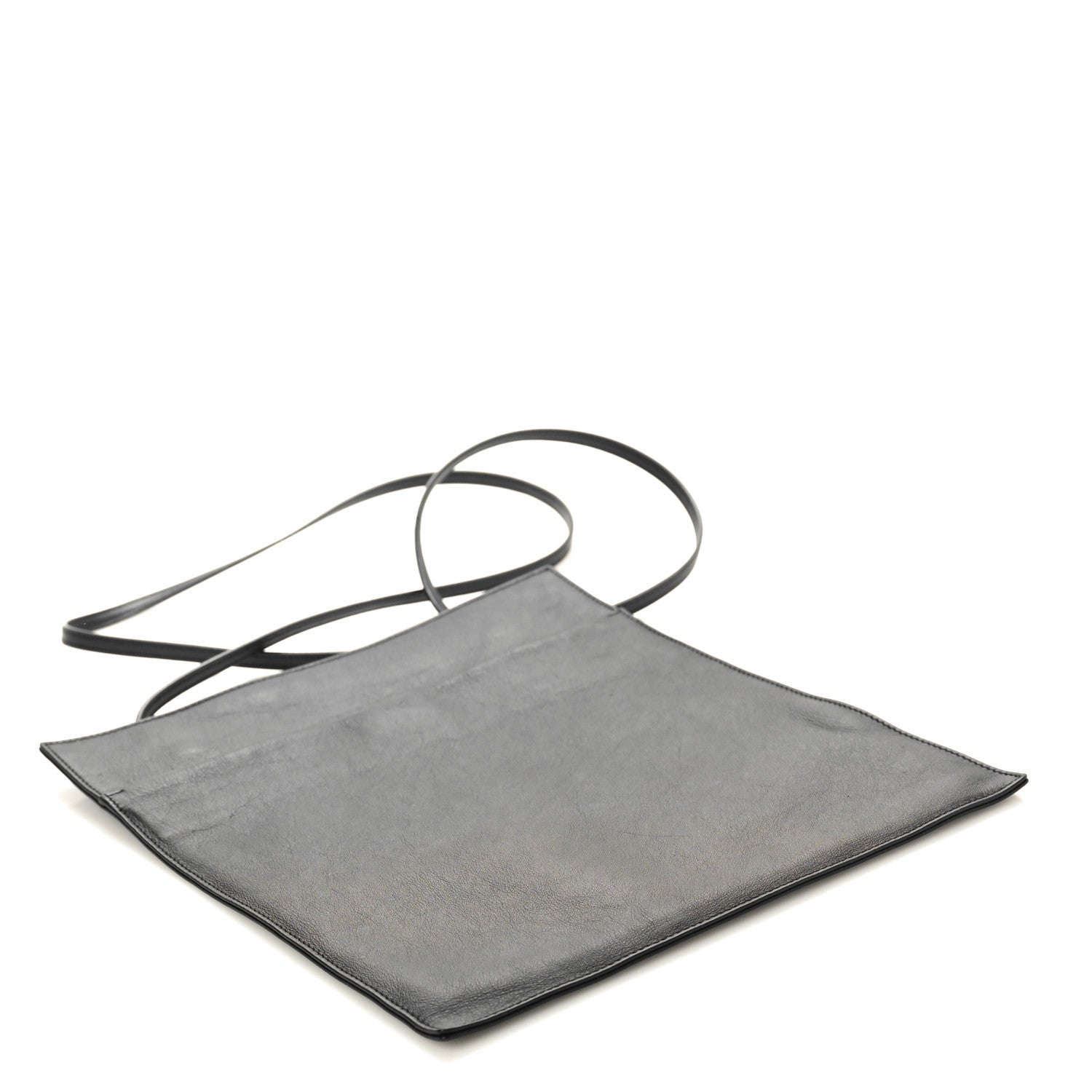 The Row Calfskin Pocket Crossbody Black 4 of 9