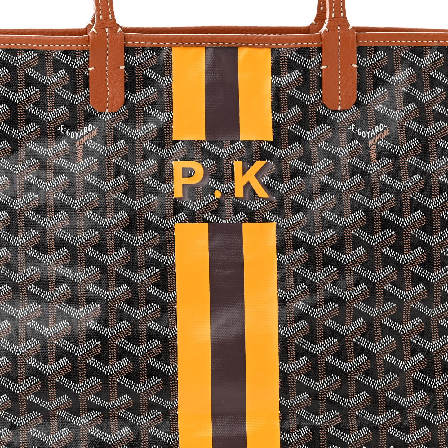 Goyardine Sac Hardy Pet Carrier PM Black Gold
