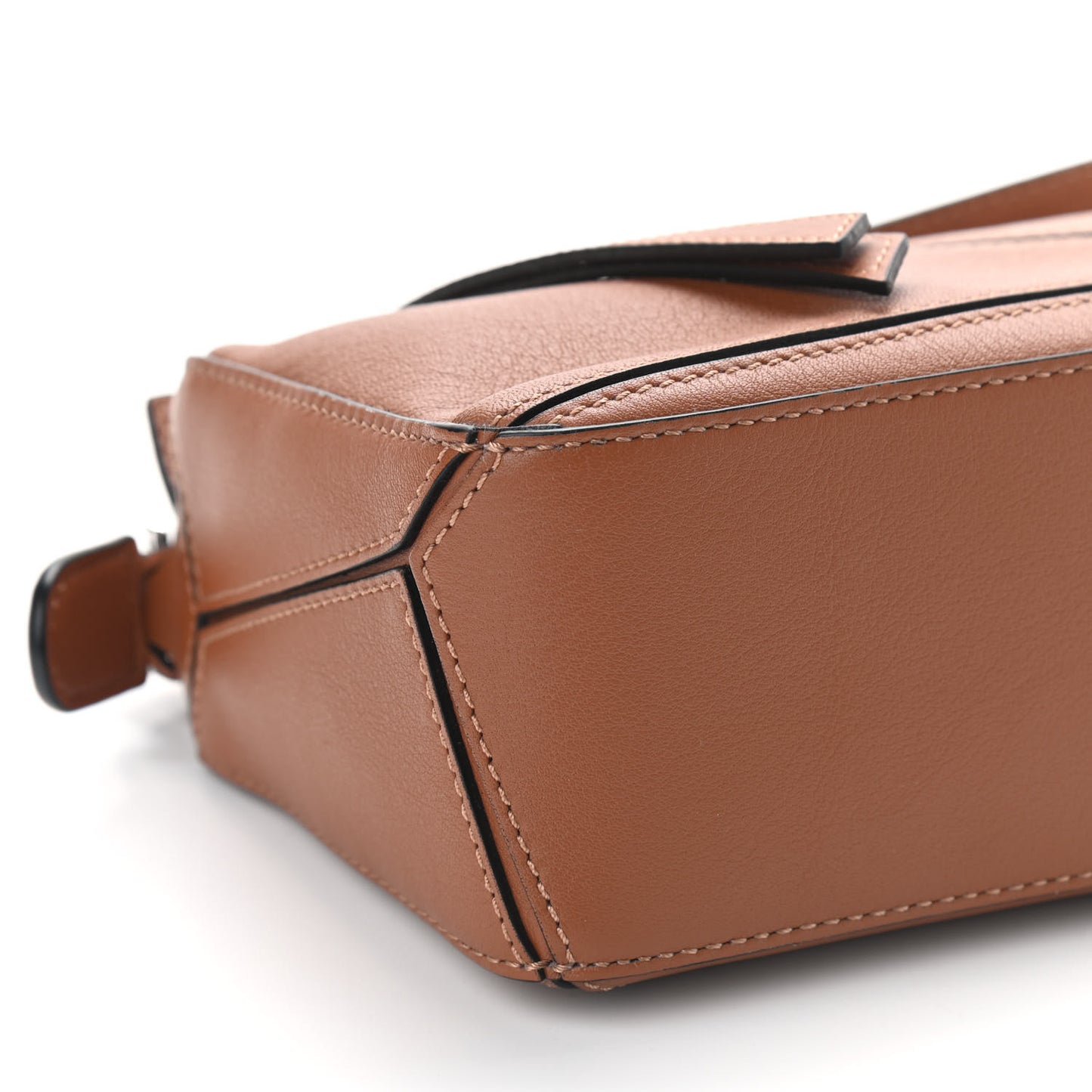 Calfskin Mini Puzzle Bag Tan