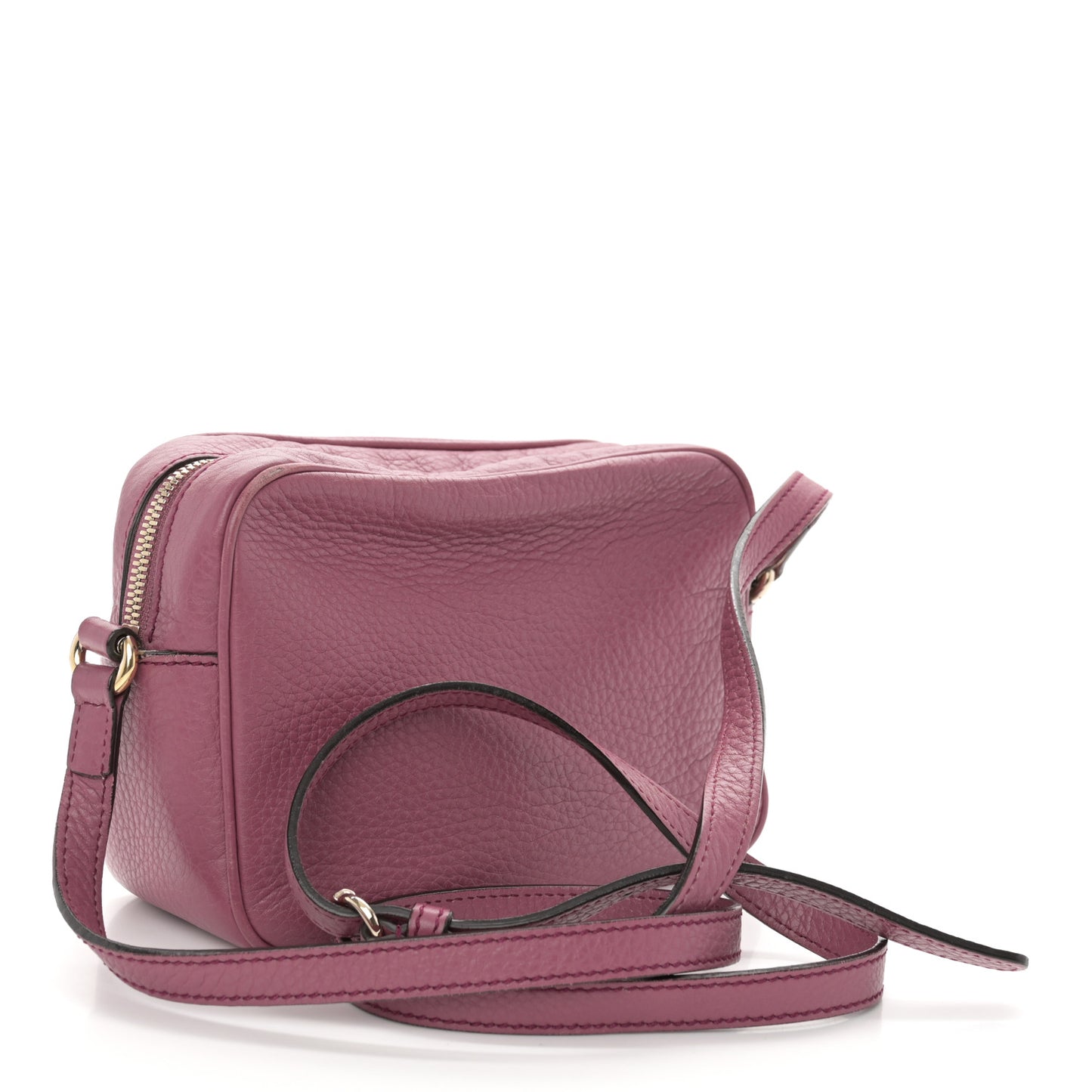 Cellarius Calfskin Small Soho Disco Bag Bright Bouganville