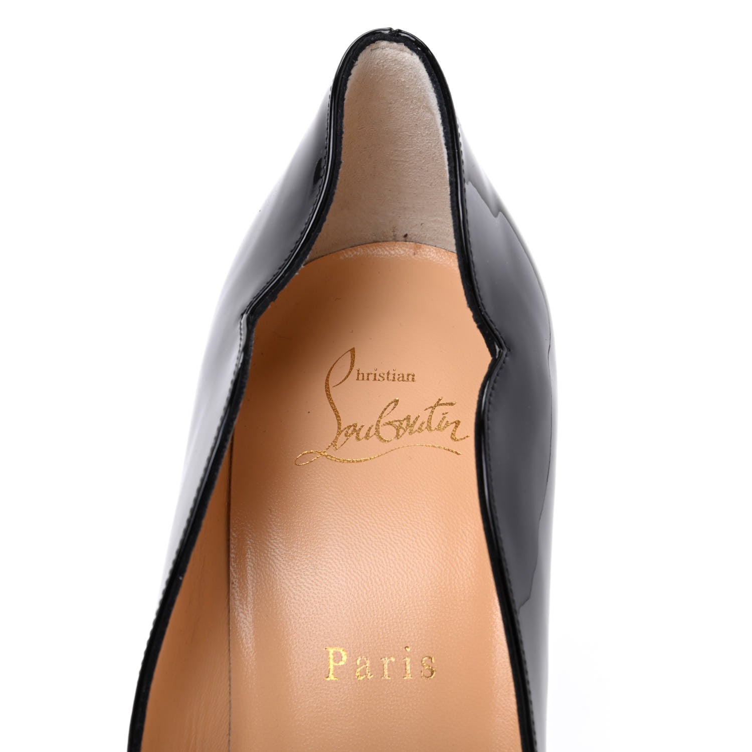 Christian Louboutin Patent Hot Chick 100 Pumps 40 Black 8 of 12