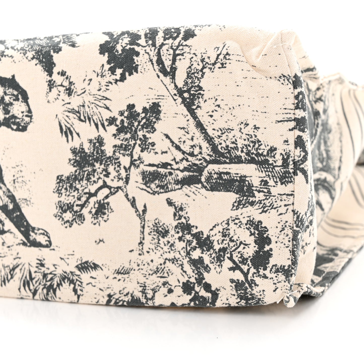 Canvas Dioriviera Tote Grey