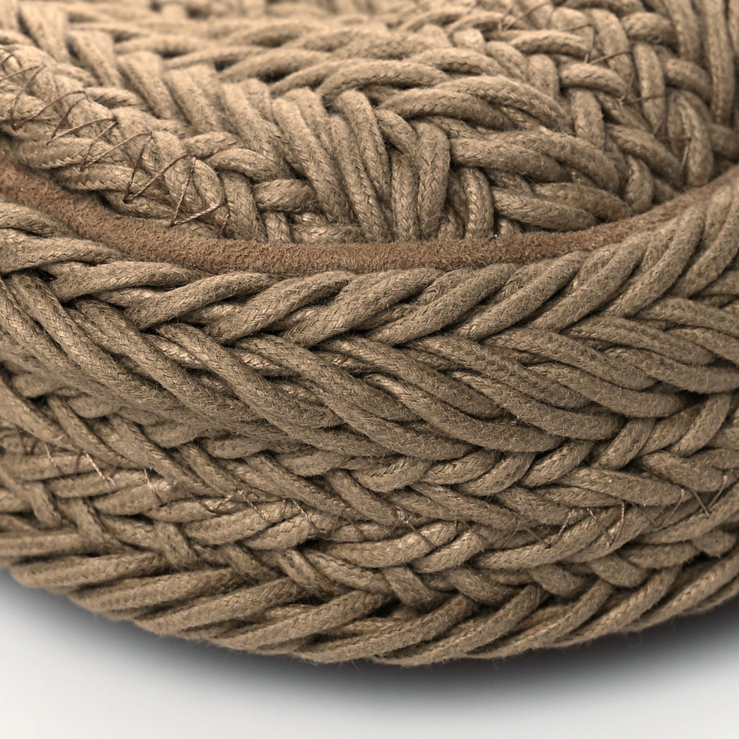 Raffia Suede Carasky Mini Shoulder Bag Crumble Gold