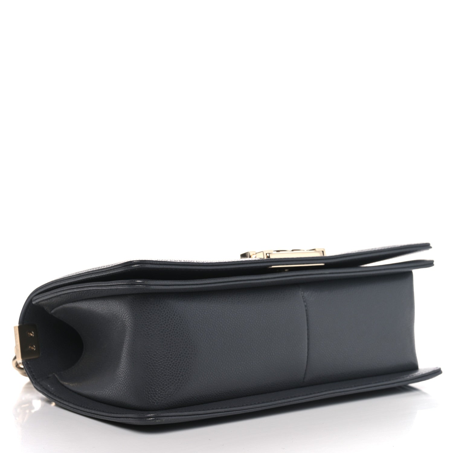 Chanel Caviar Quilted Medium Boy Flap Dark Grey 4 of 10