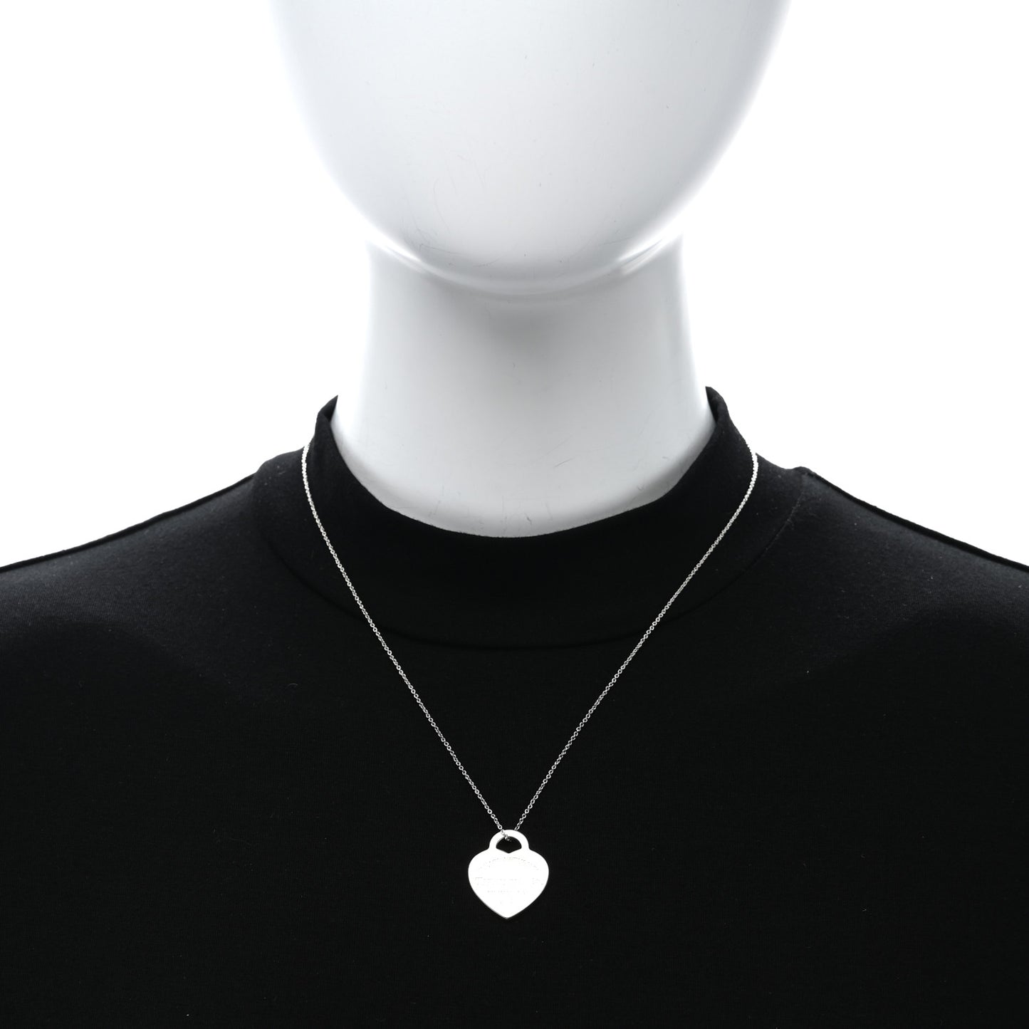 Sterling Silver Return to Tiffany Heart Pendant Necklace