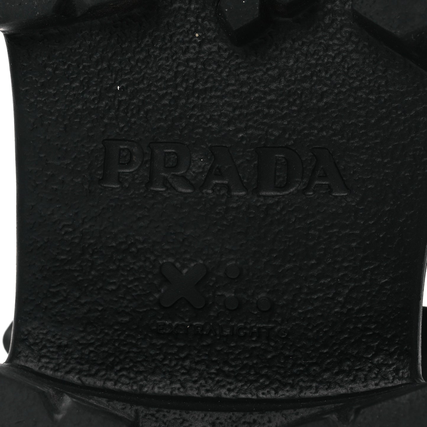 Foam Rubber Triangle Logo Monolith 55mm Cage Sandals 40 Black