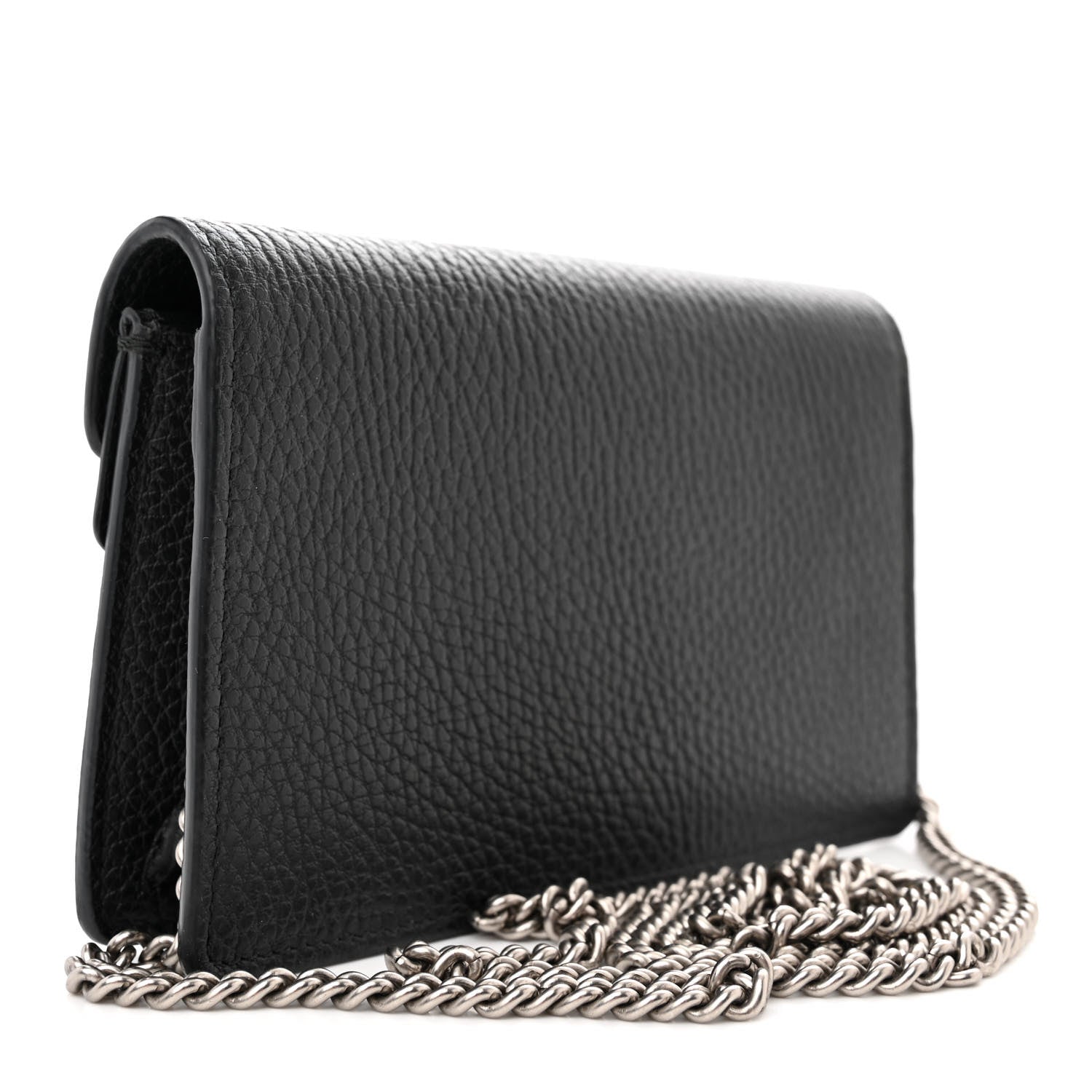 Gucci Calfskin Super Mini Dionysus Shoulder Bag Black 3 of 11