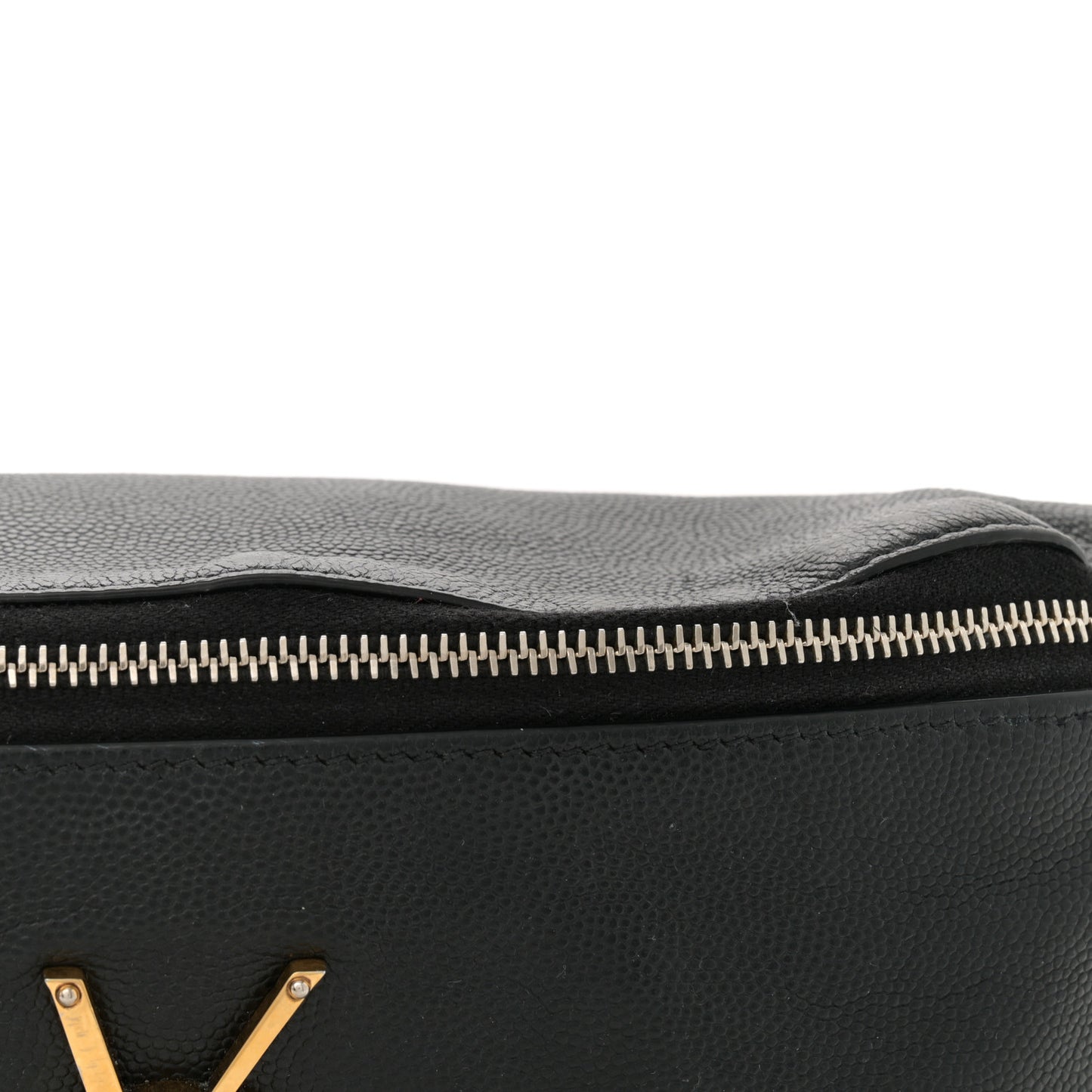 Grain De Poudre Monogram Belt Bag Black