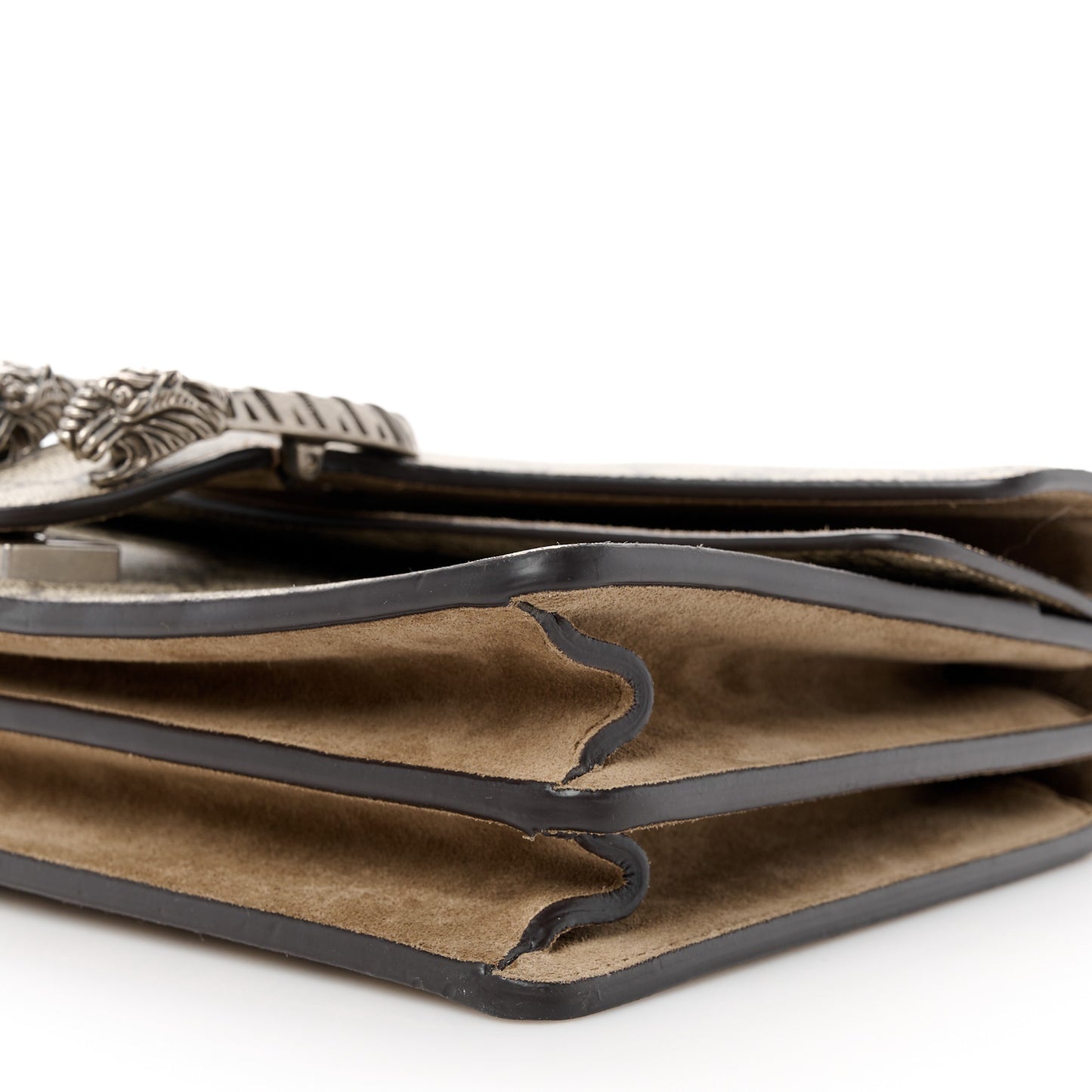 GG Supreme Monogram Small Dionysus Shoulder Bag Taupe