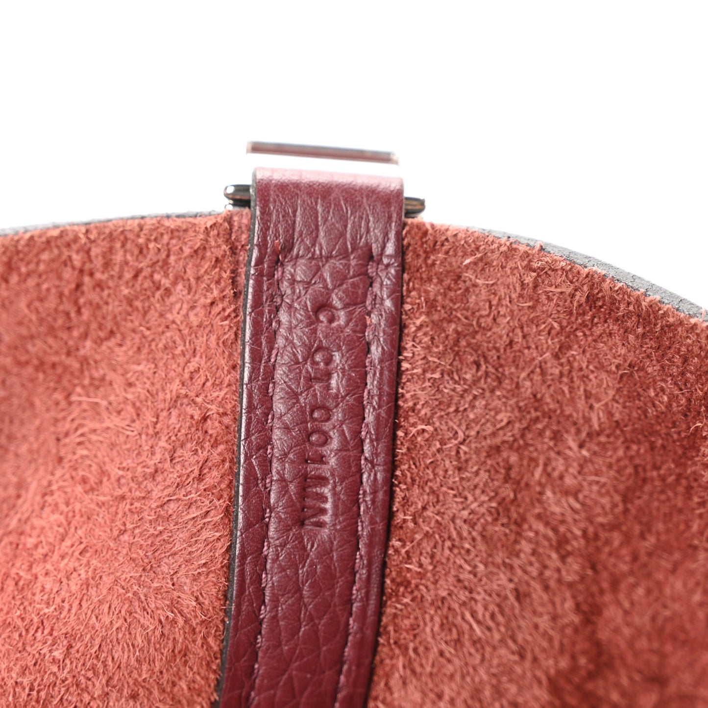 Taurillon Clemence Picotin Lock 22 MM Bordeaux
