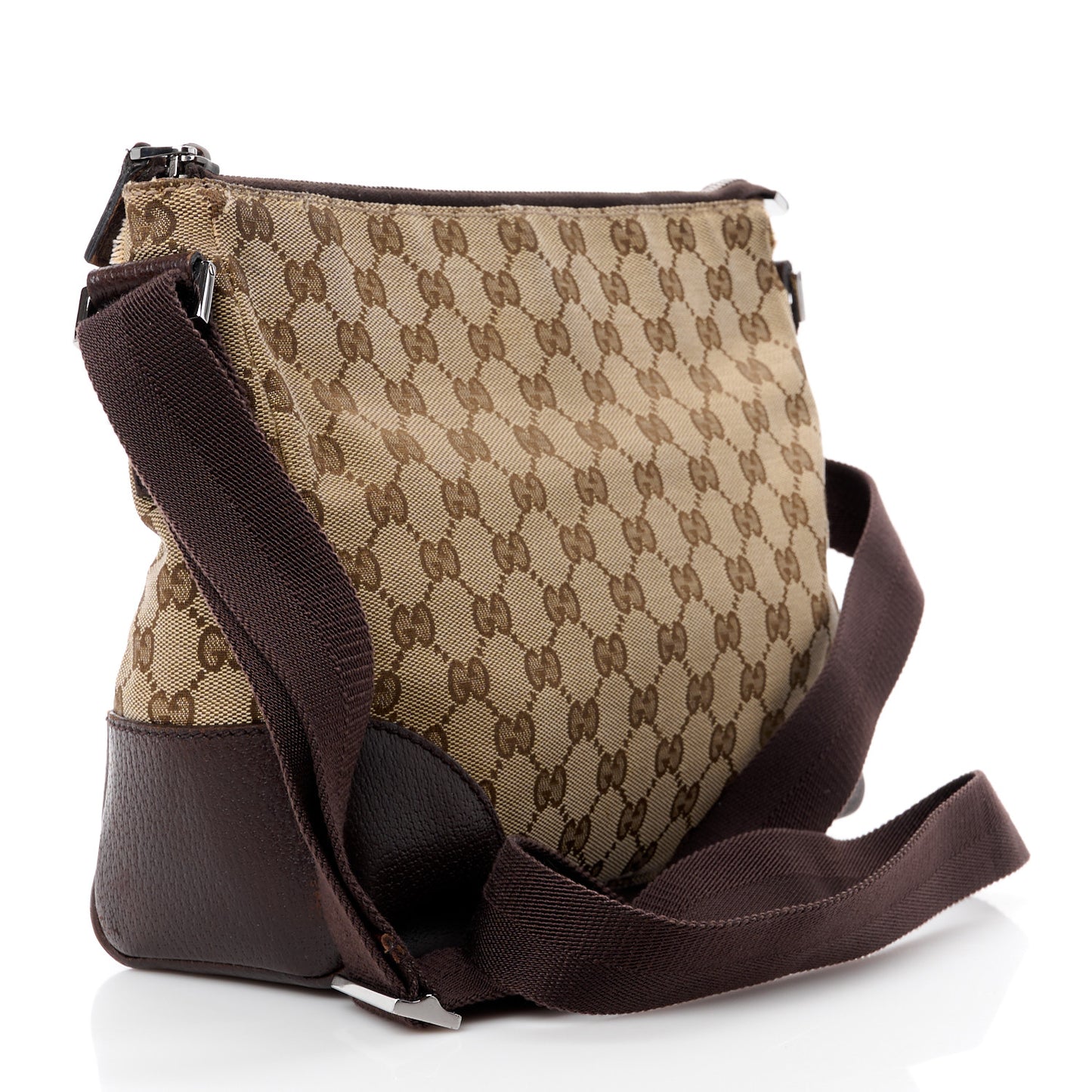 Monogram Joy Messenger Bag Dark Brown