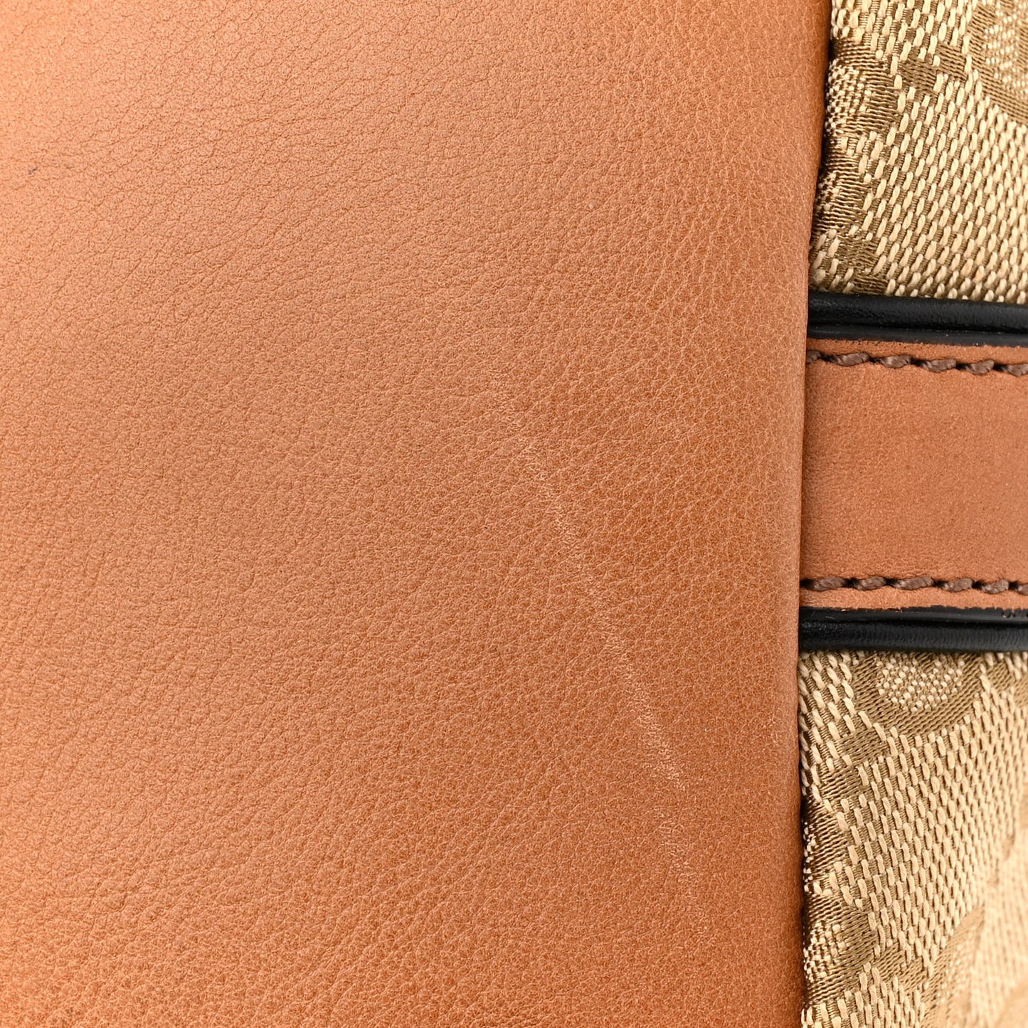 Monogram Web Rania Top Handle Bag Natural