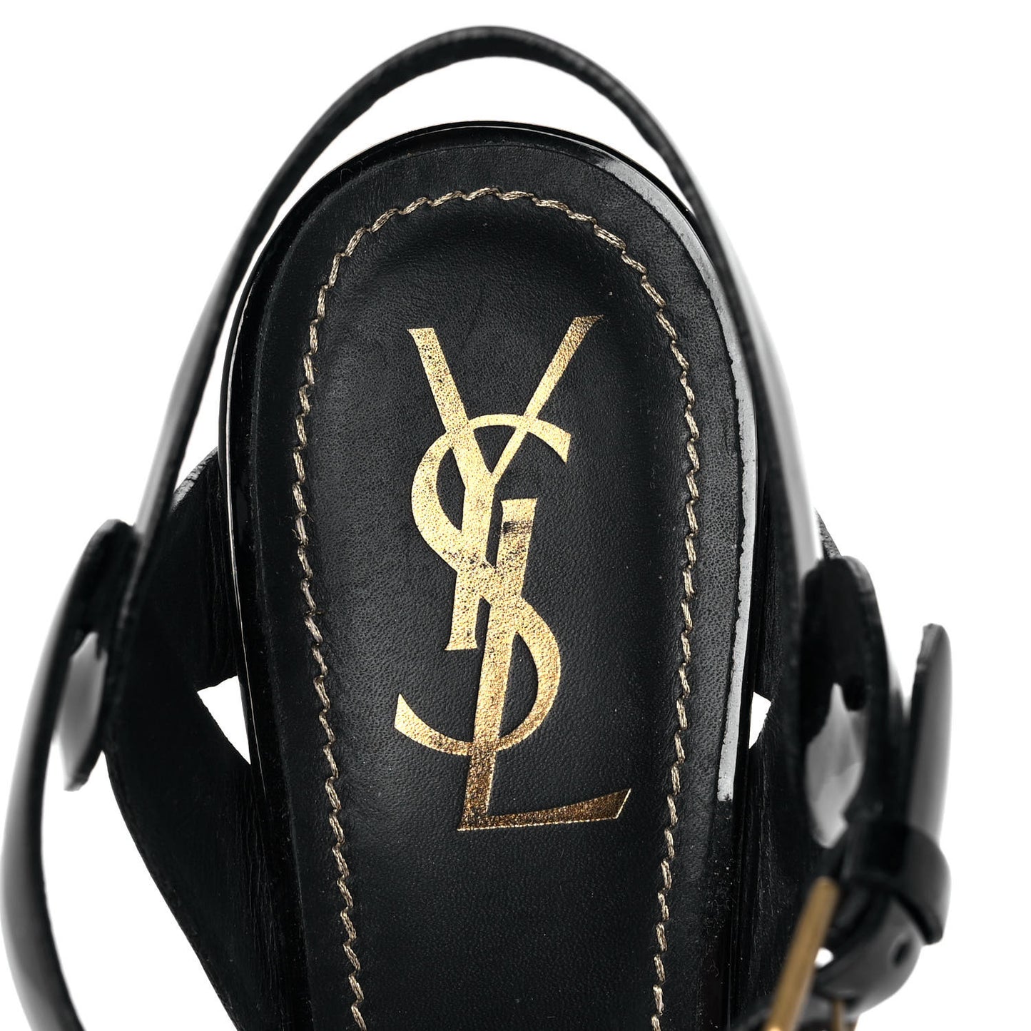 Patent Tribute 105 Platform Sandals 39 Black